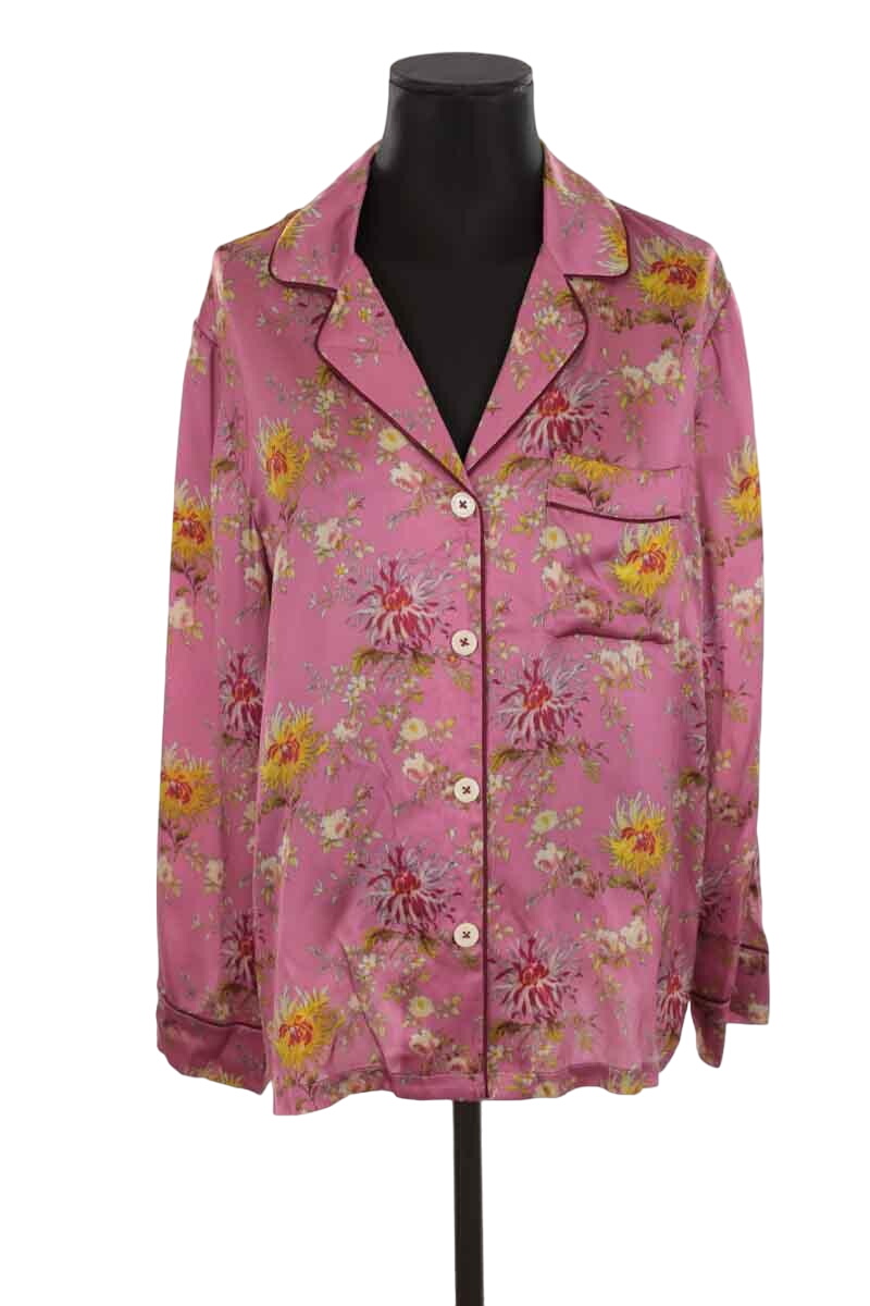 Daniel silk shirt LK BENNETT - Seconde Main Pink