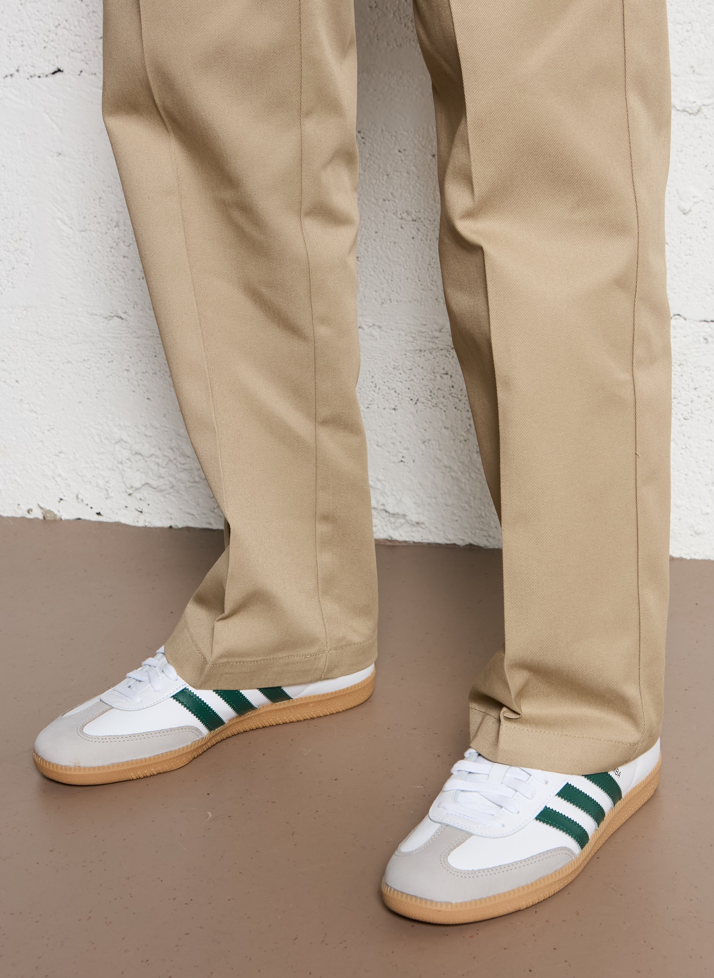 Rechte sweater met ronde hals | katoenblend - Look 1