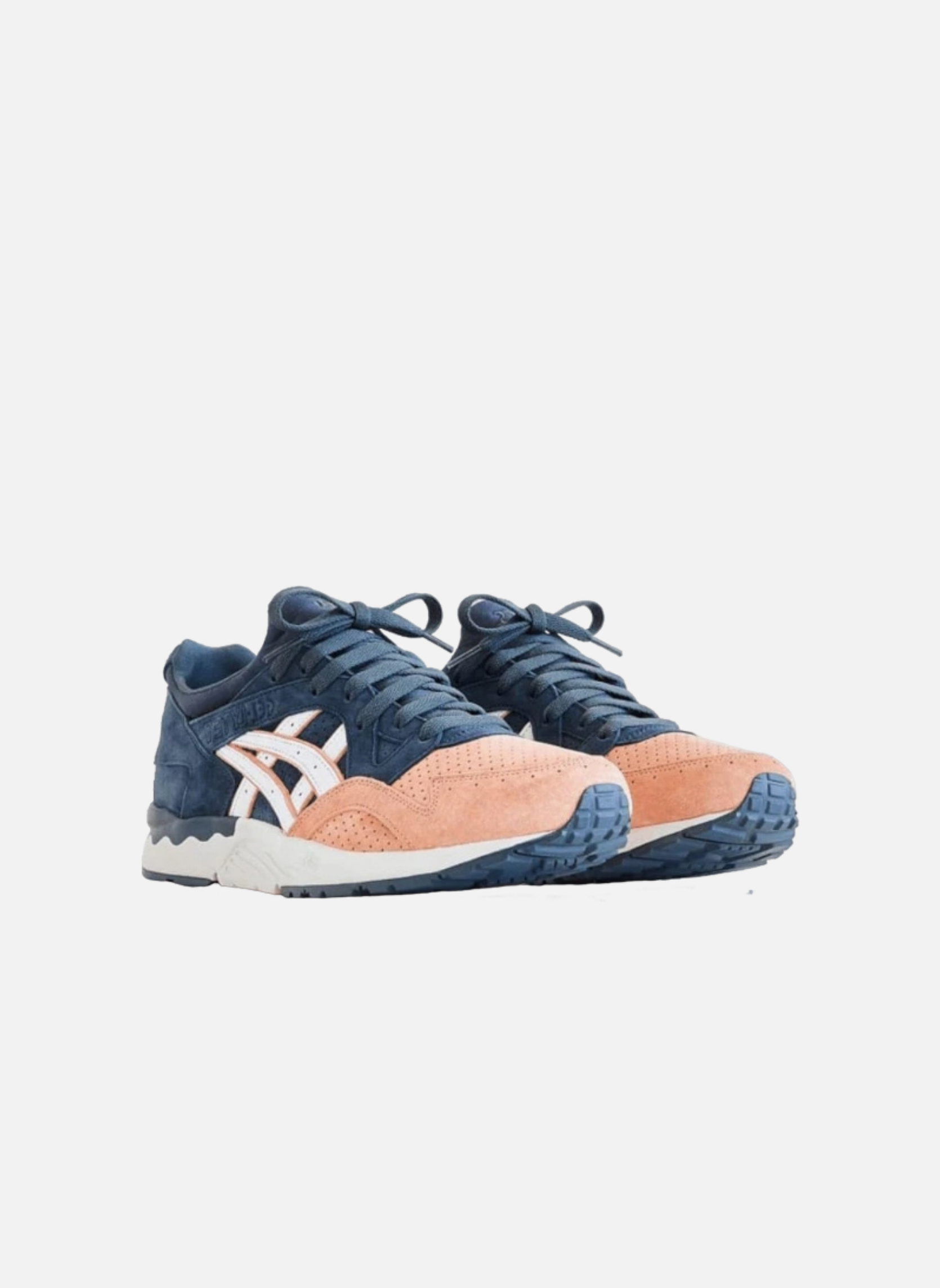 Gel Lyte Sweat Asics Fille Baskets Gel-lyte V Kith Salmon Toe Bleu
