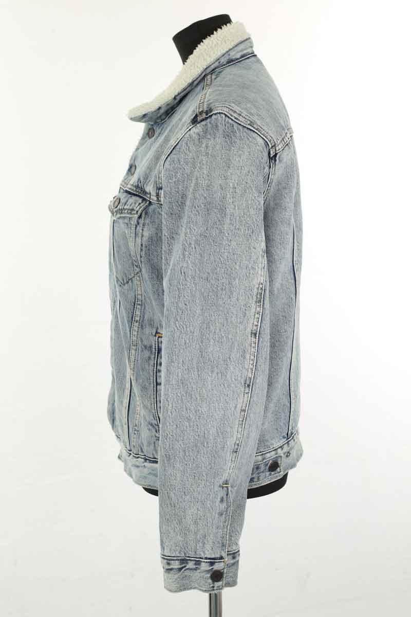 Cotton coat LEVI'S - Seconde main Blue