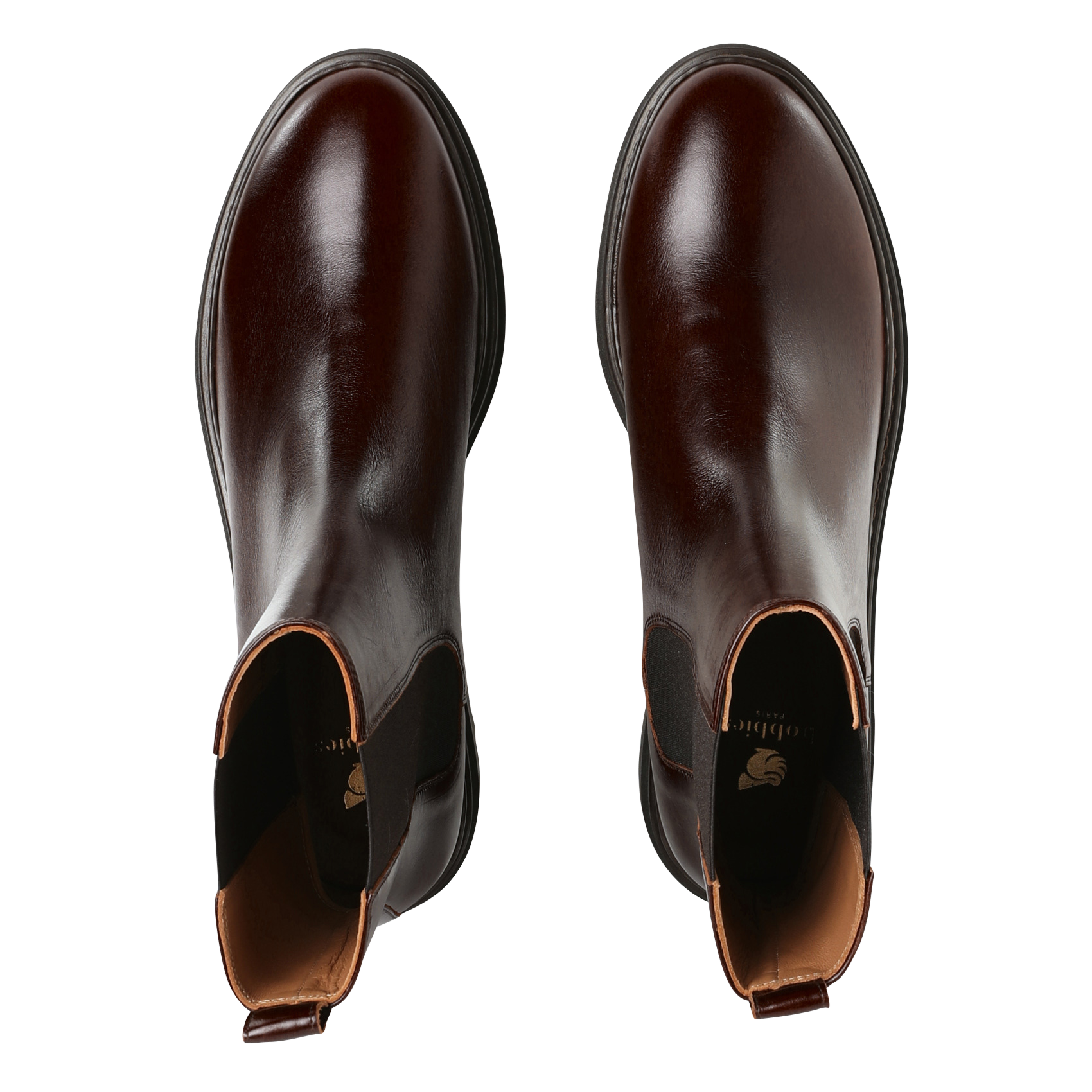 Bottines en cuir  BOBBIES Marron