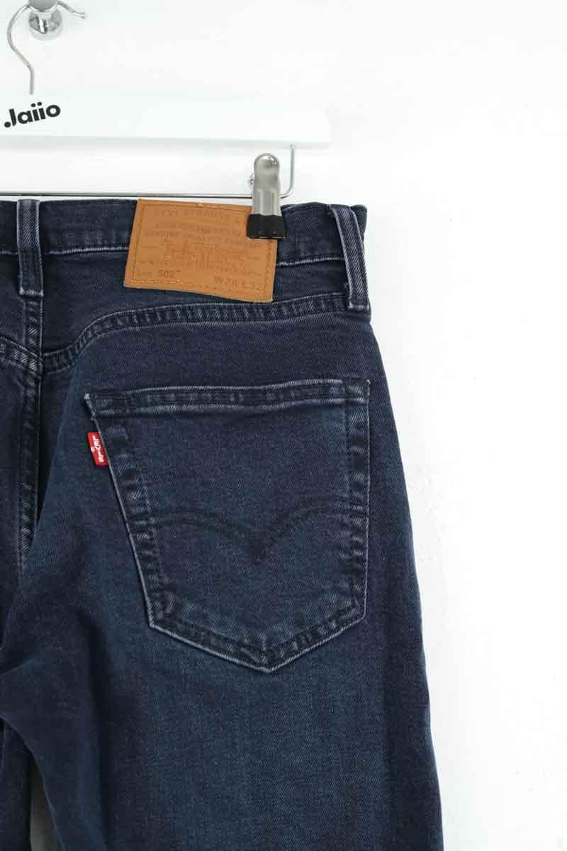 Cotton skinny jeans LEVI'S - Seconde main Blue