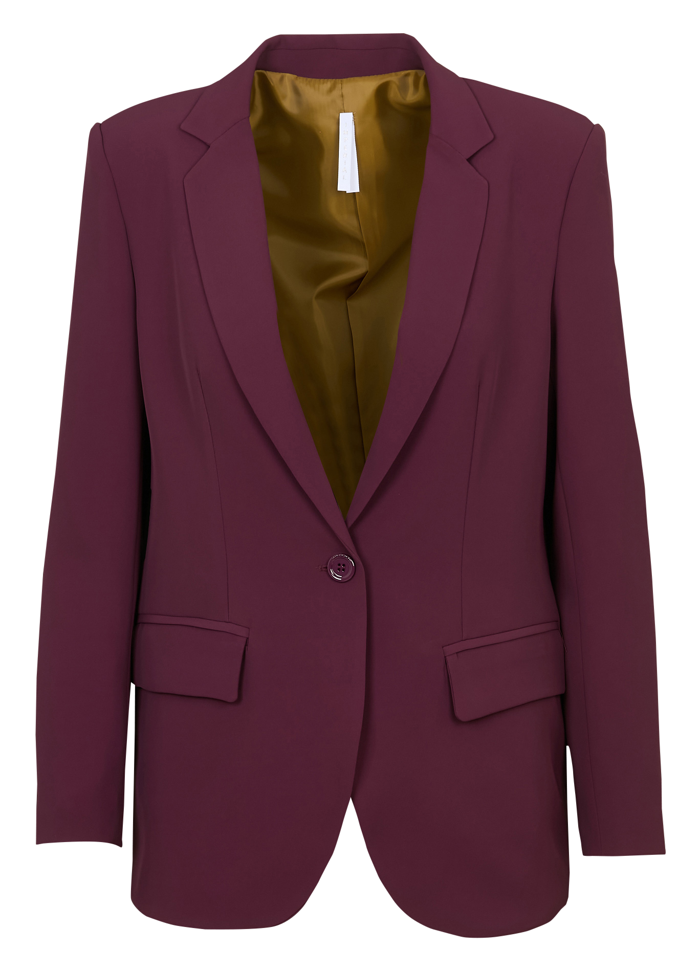Straight tailored collar jacket IMPERIAL Purple
