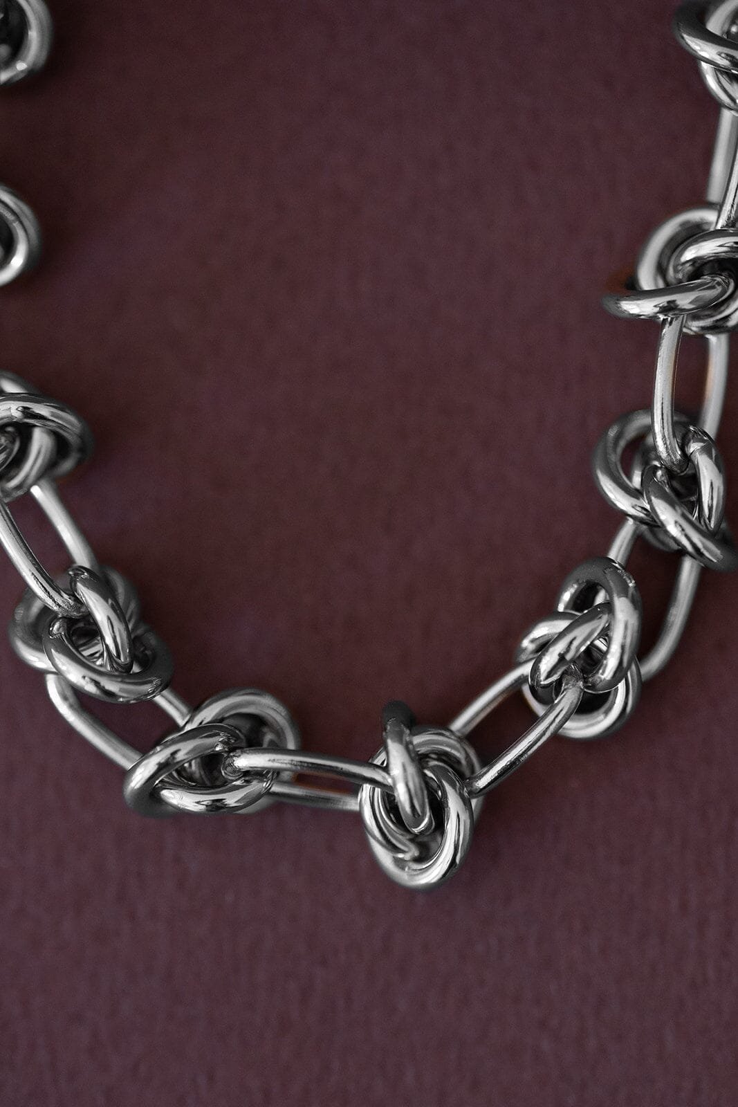 Maxi silver-plated bracelet MONSIEUR SIMONE Silver