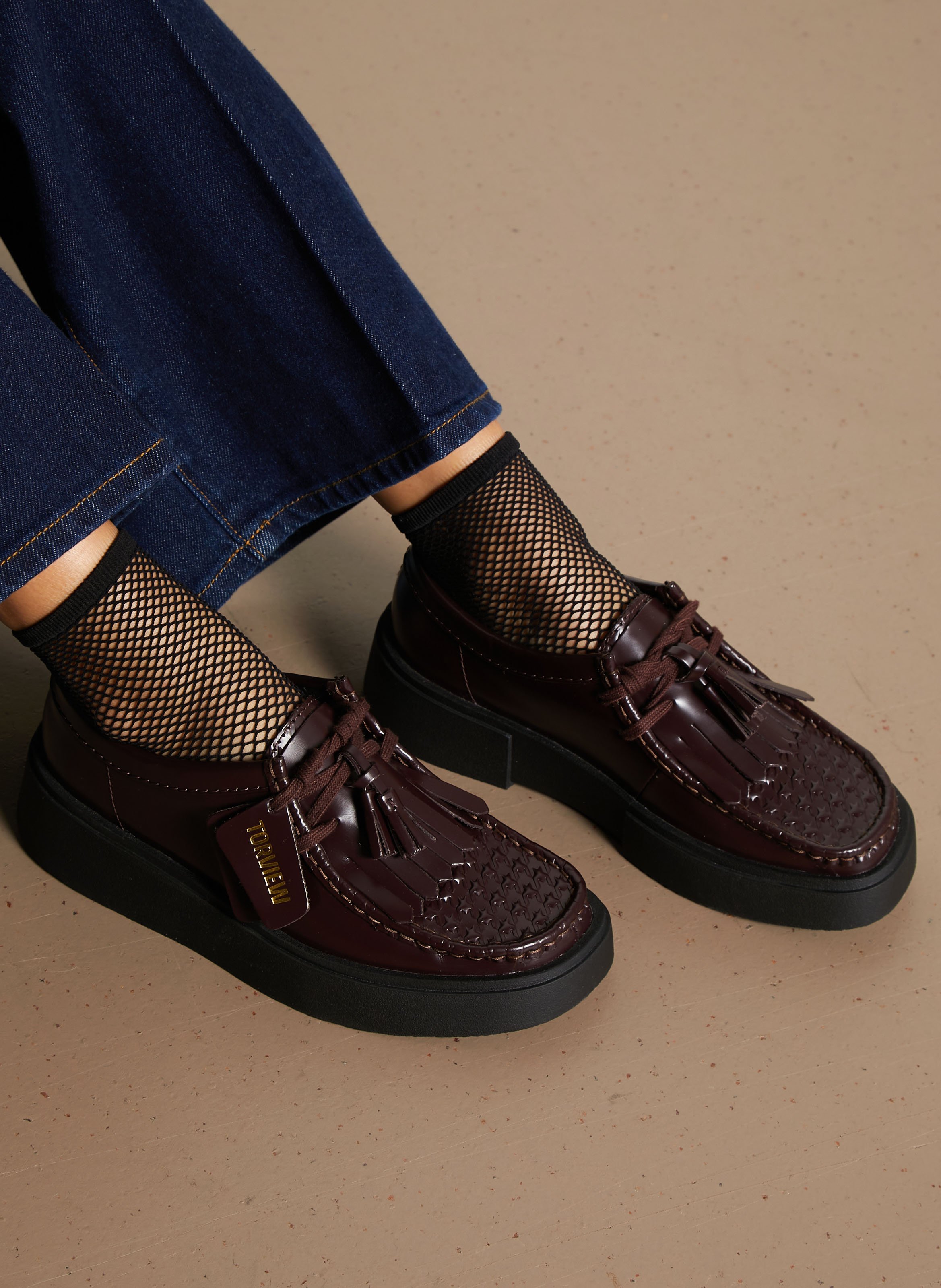 Derby's van leer CLARKS Violet