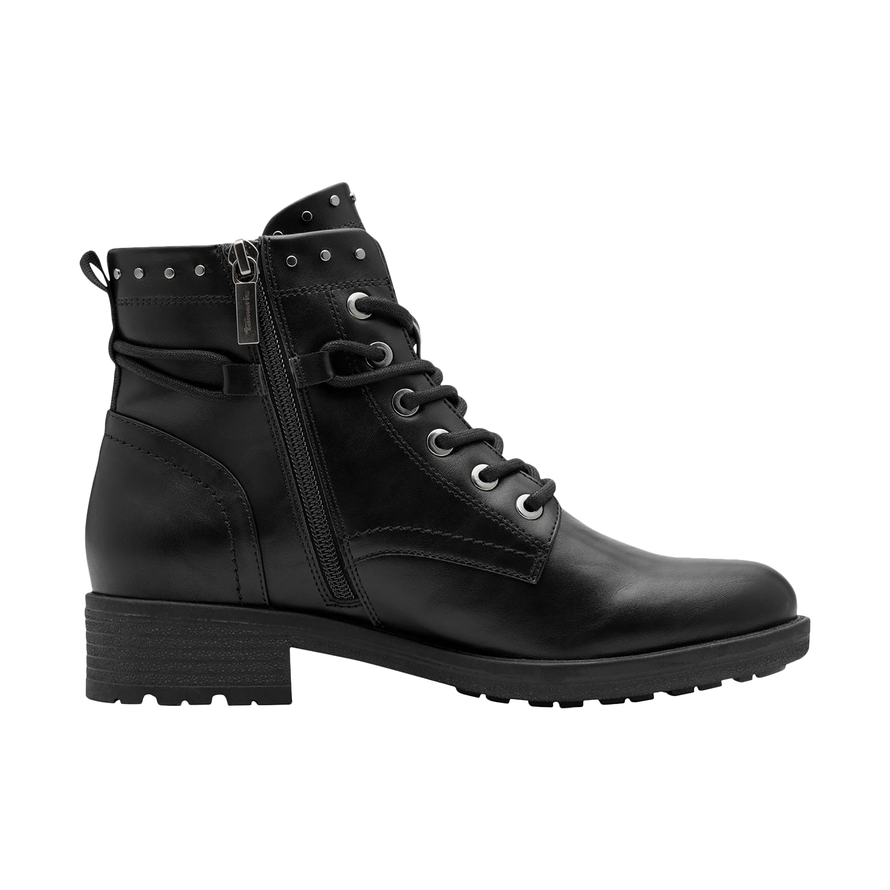 Lace-up ankle boots TAMARIS Black