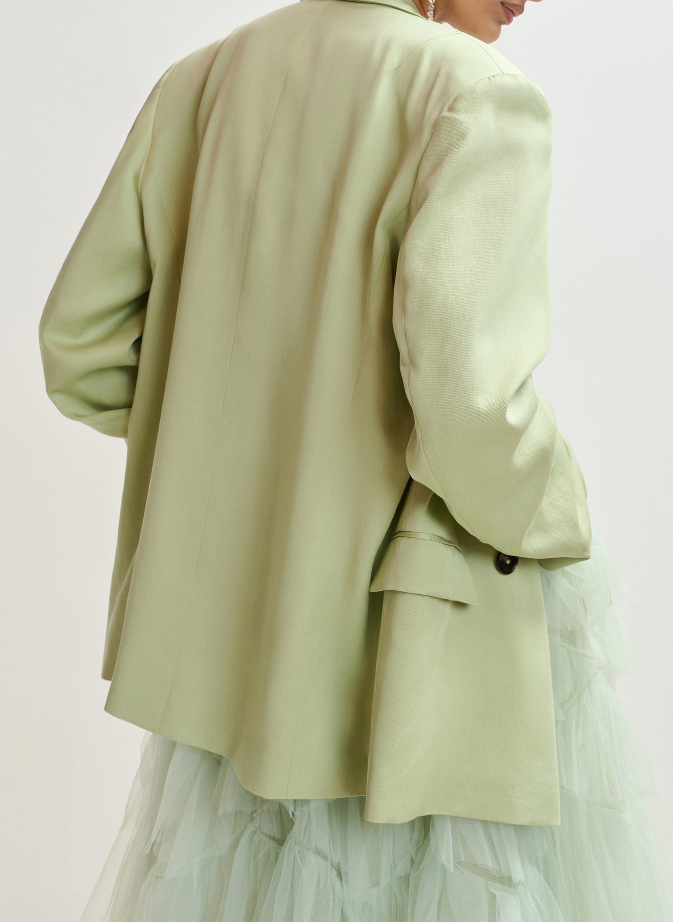 Oversized blazer ESSENTIEL ANTWERP Green