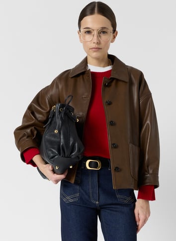 Veste en cuir The Row - Vêtements Veste en cuir The Row - Vêtements