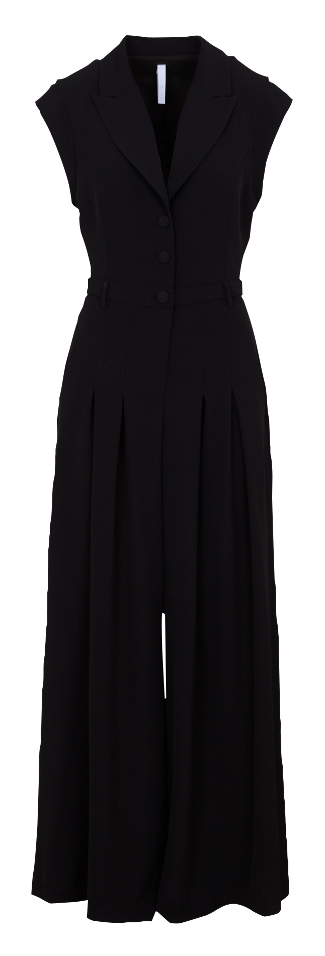 Jumpsuit met reverskraag IMPERIAL Zwart