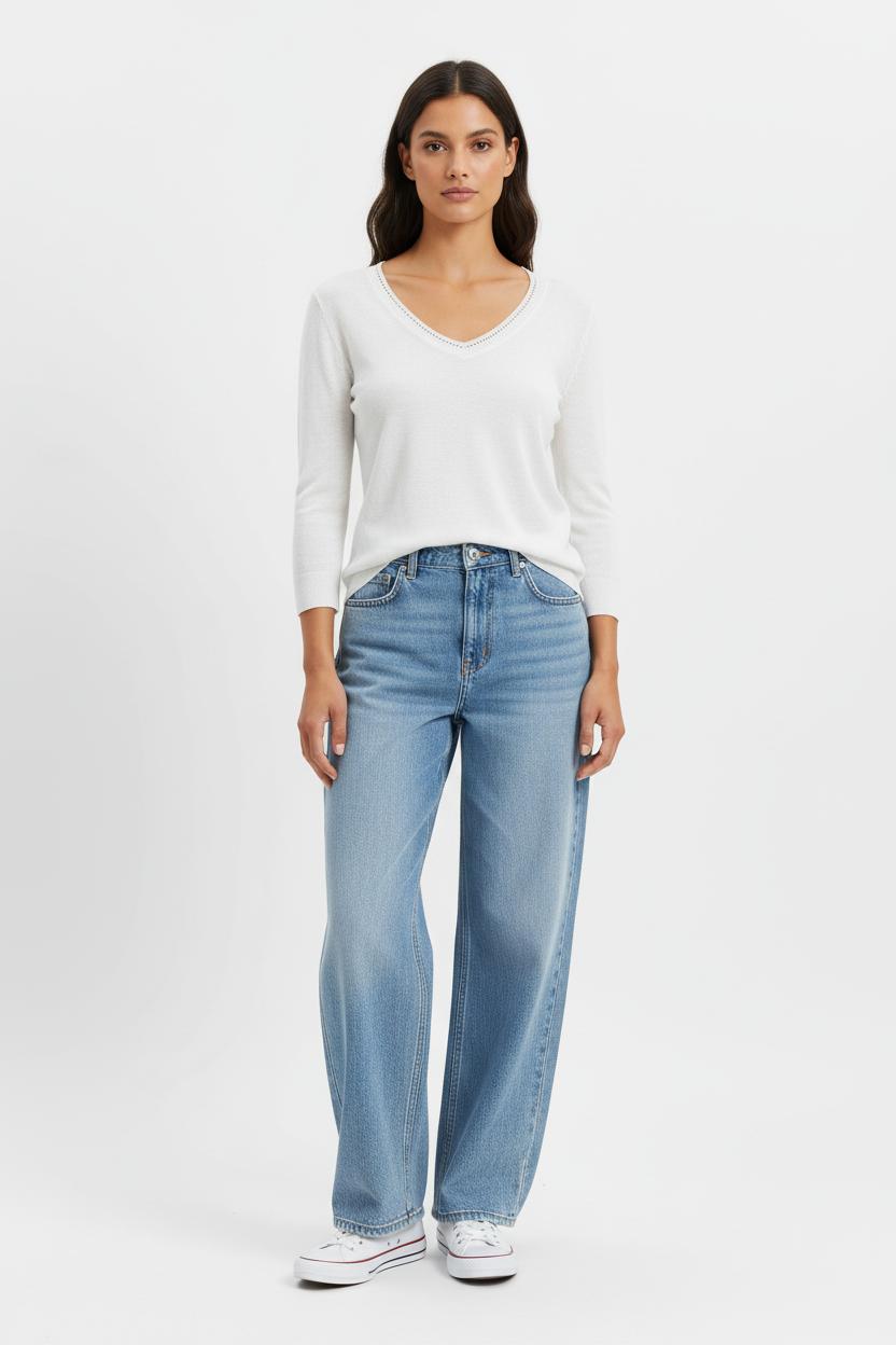 Blouse COMPTOIR DES COTONNIERS - Seconde main Blanc