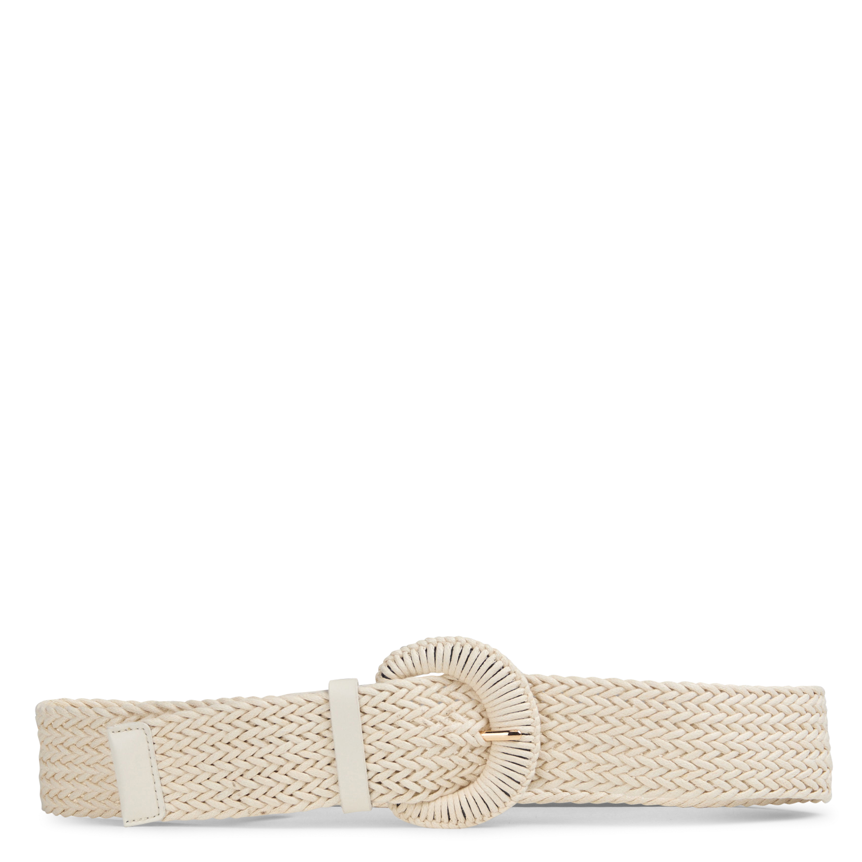 Ceinture élastiquée à boucle effet raphia LA FEE MARABOUTEE