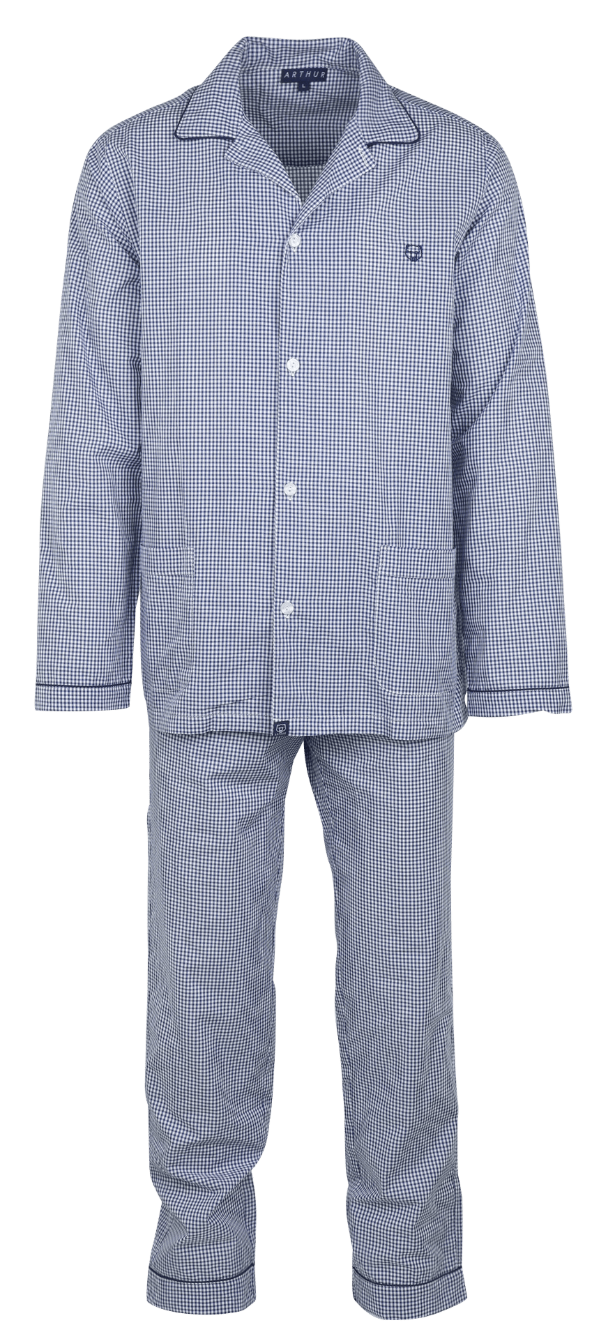 Cotton pajama top ARTHUR Blue