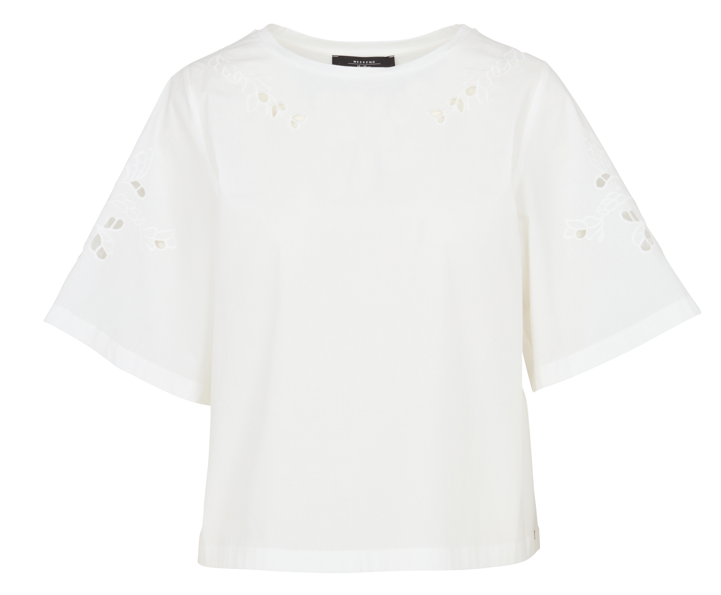 Weit geschnittenes Baumwoll-Top mit Rundhalsausschnitt MAX MARA WEEK END