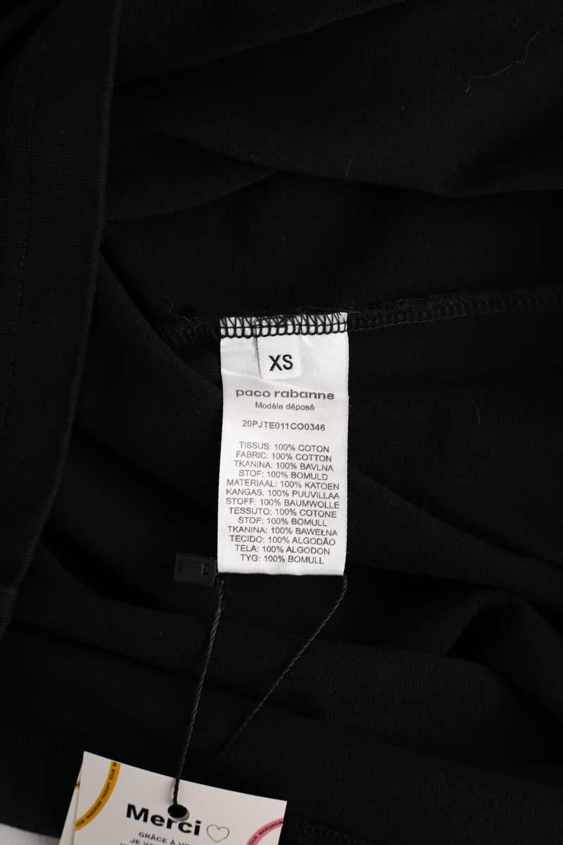 T-shirt PACO RABANNE - Seconde Main Black