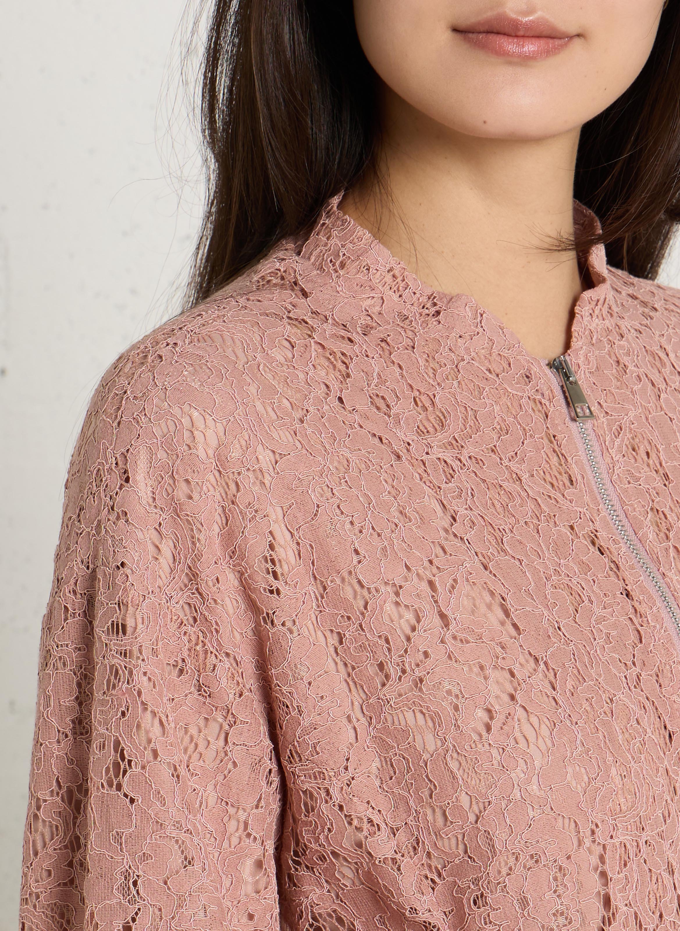 Jasje met opstaande kraag IMPERIAL Roze