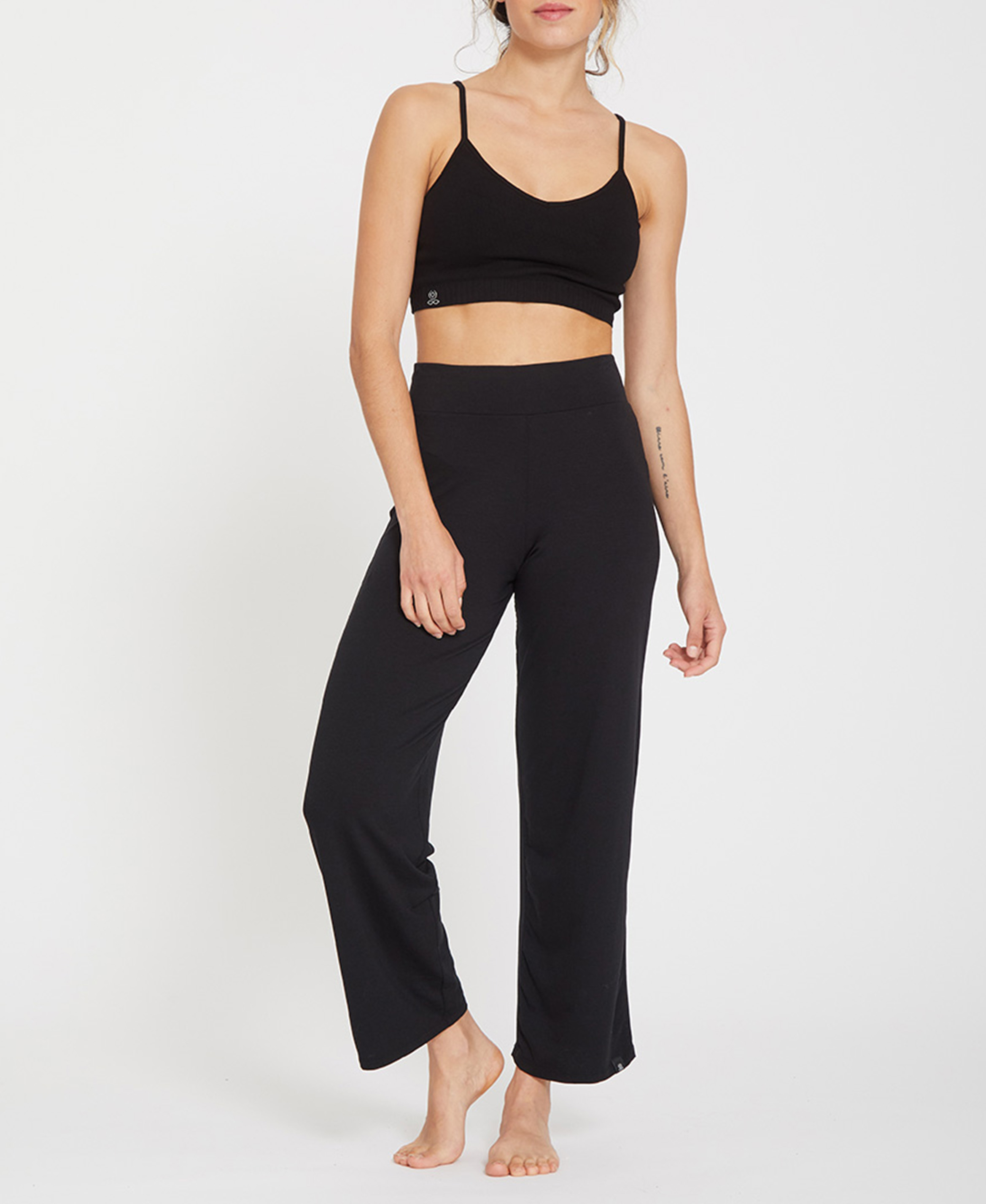 Weiche Jogginghose YOGA SEARCHER Schwarz