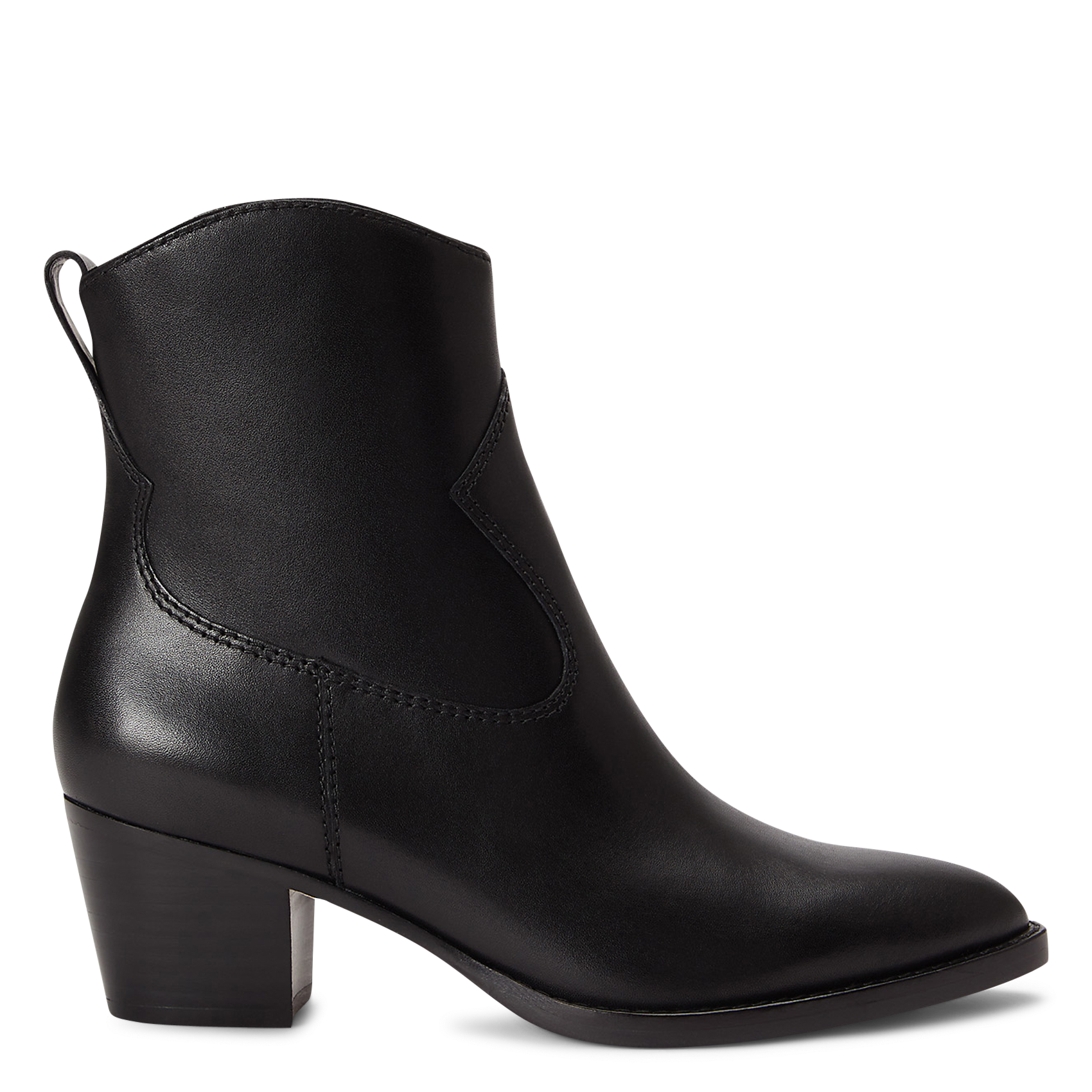 Bottines en cuir LAUREN RALPH LAUREN Noir