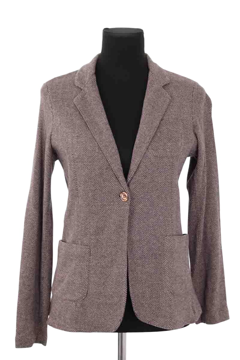 Blazer MAJESTIC FILATURES - SECONDE MAIN Brown