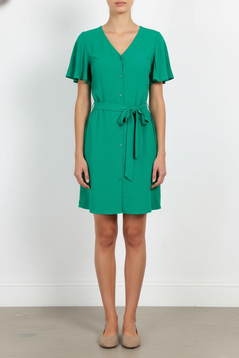 Short & midi dress COMPTOIR DES COTONNIERS - Seconde main Green