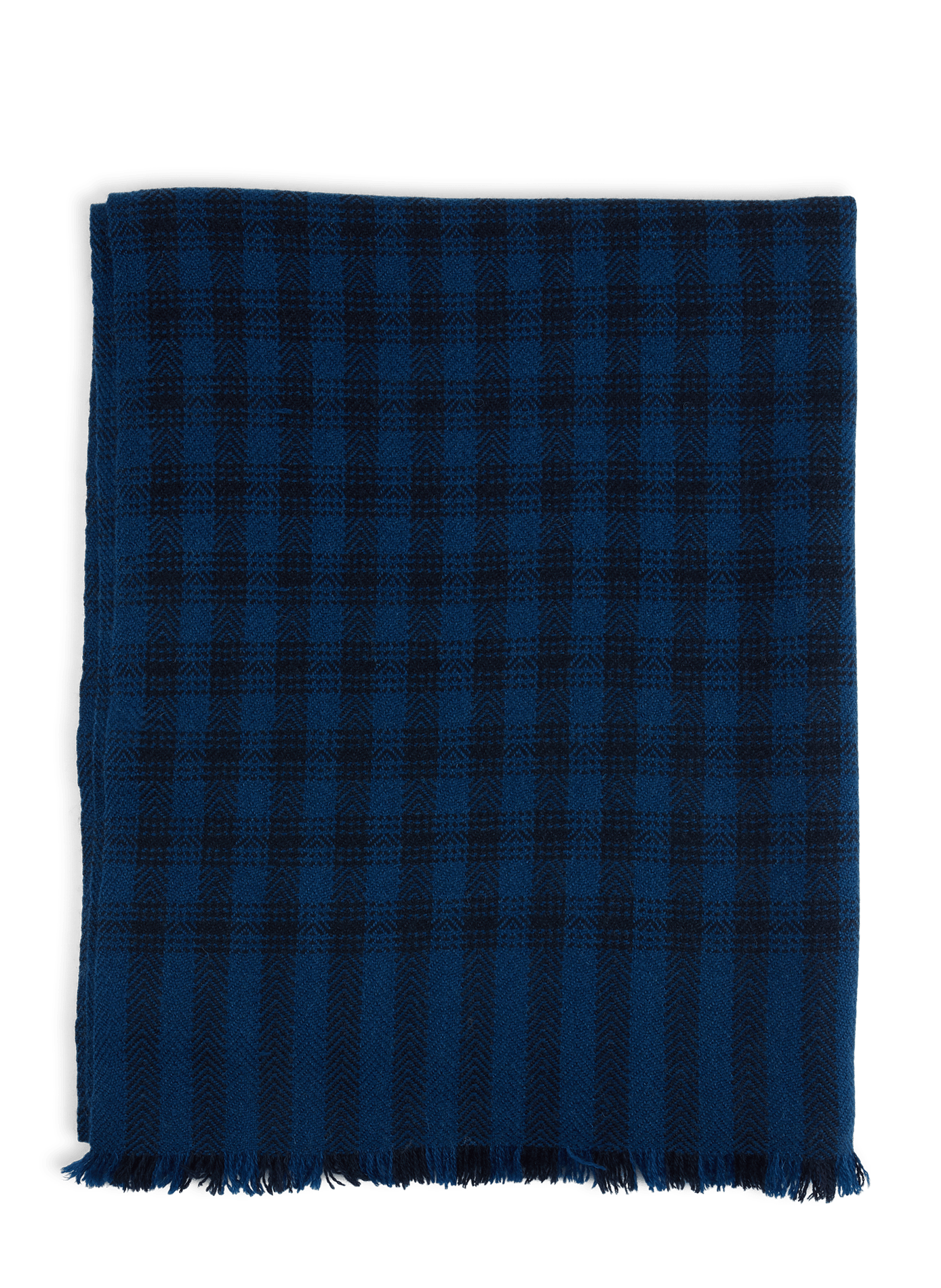 Scarf with frayed edge SAISON 1865 Multicolored