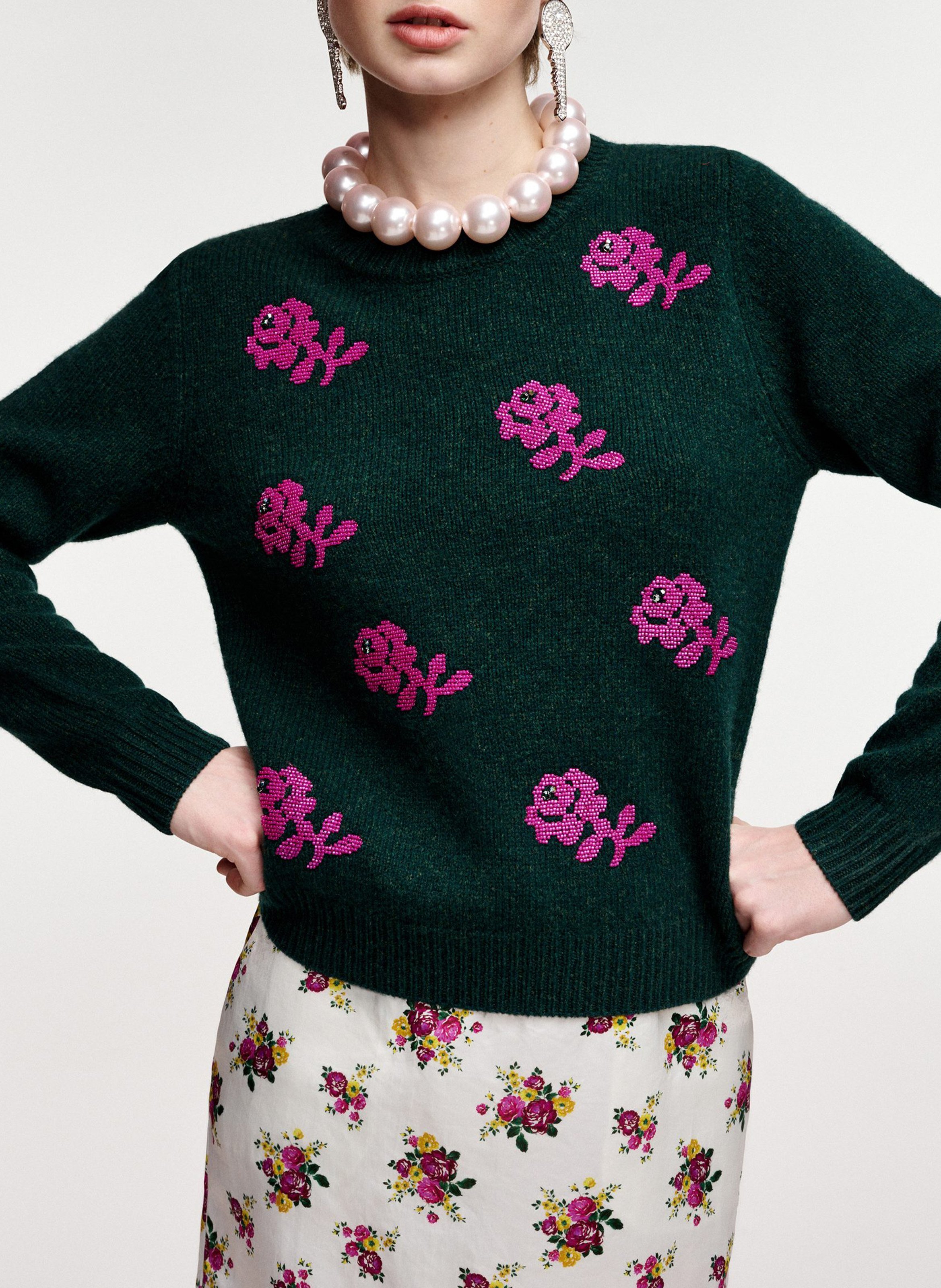 Fine wool sweater ESSENTIEL ANTWERP Black
