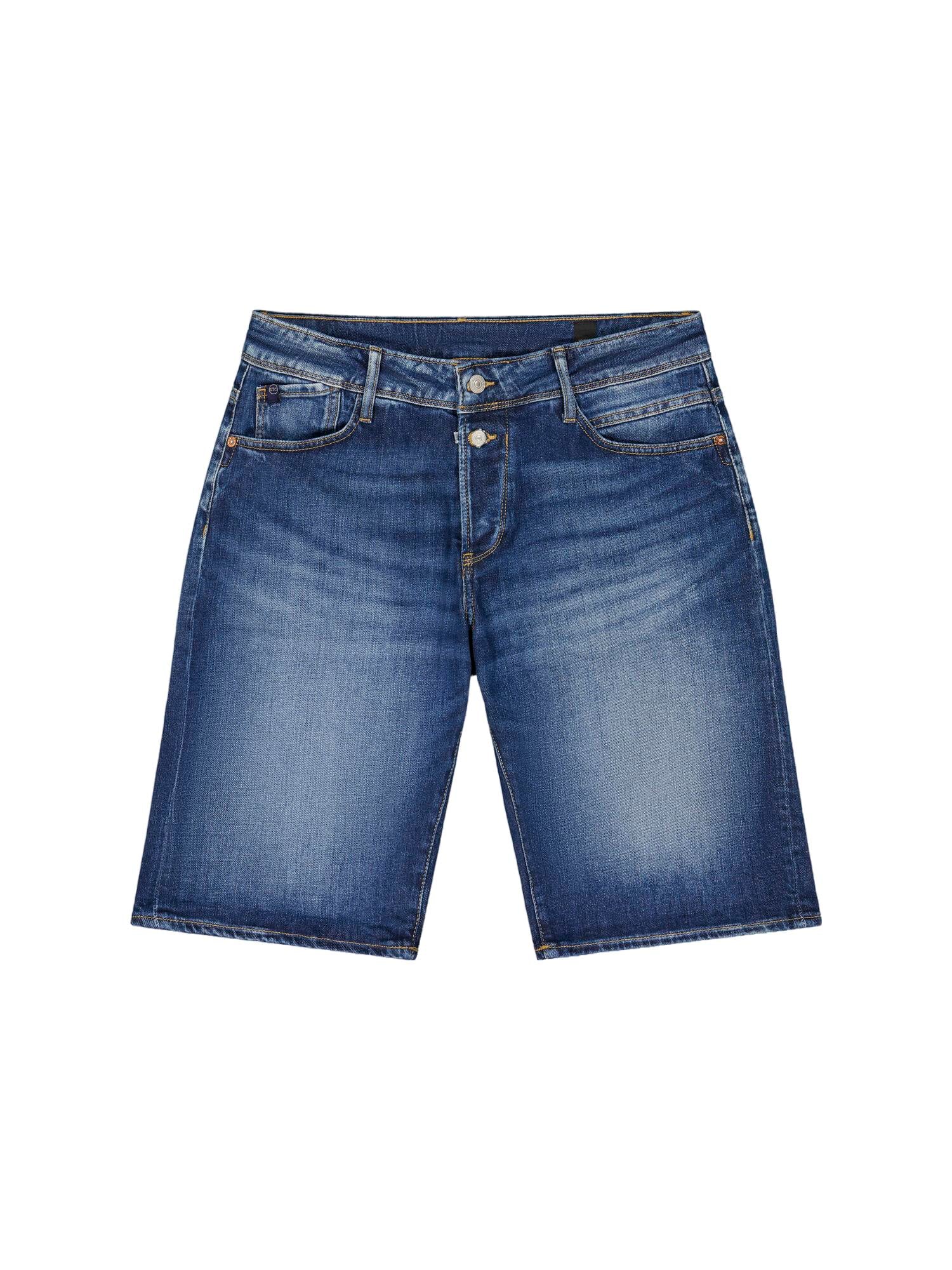 Buttoned denim Bermuda shorts LE TEMPS DES CERISES Blue