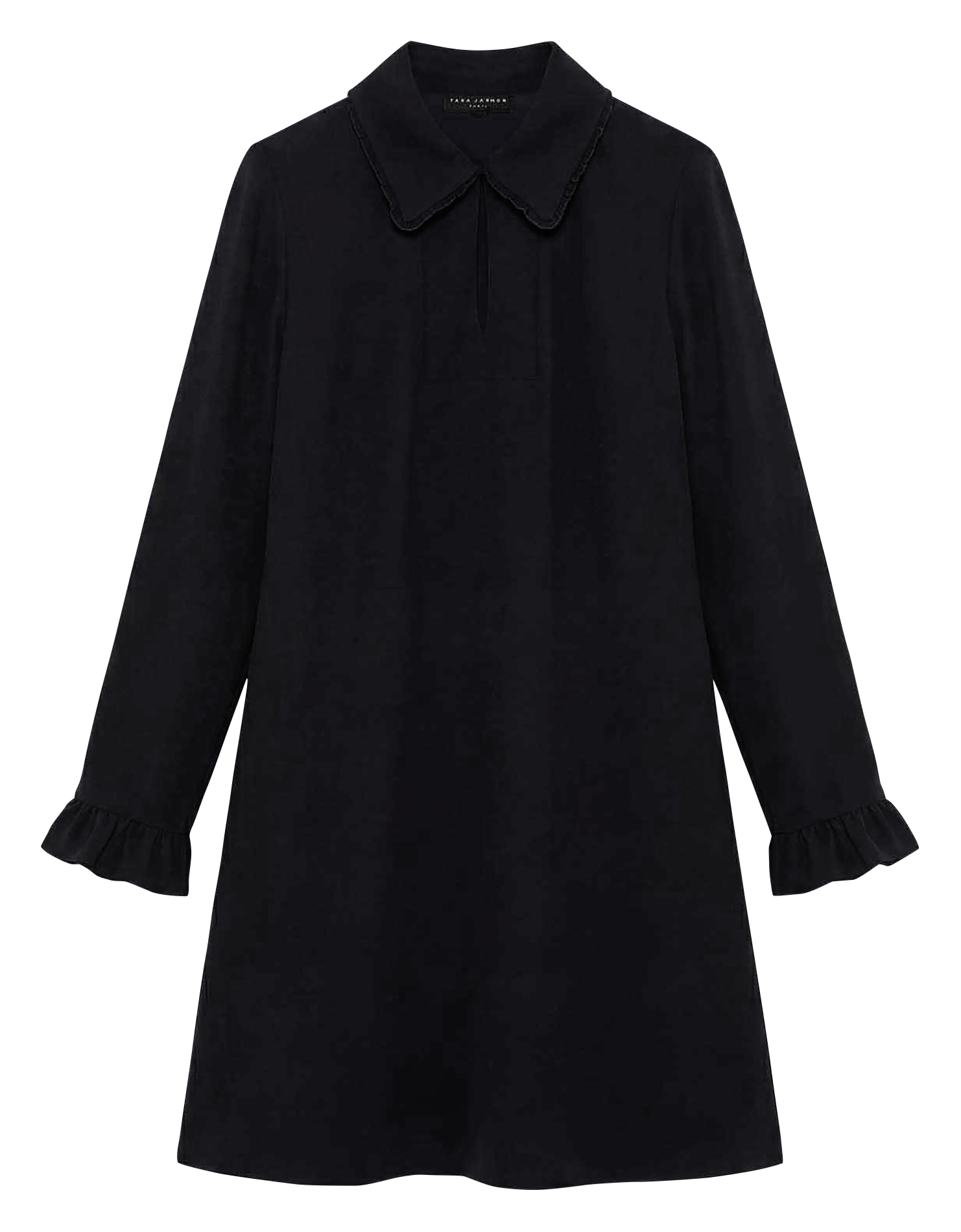 Kurzes, weit geschnittenes Kleid mit Hemdkragen TARA JARMON