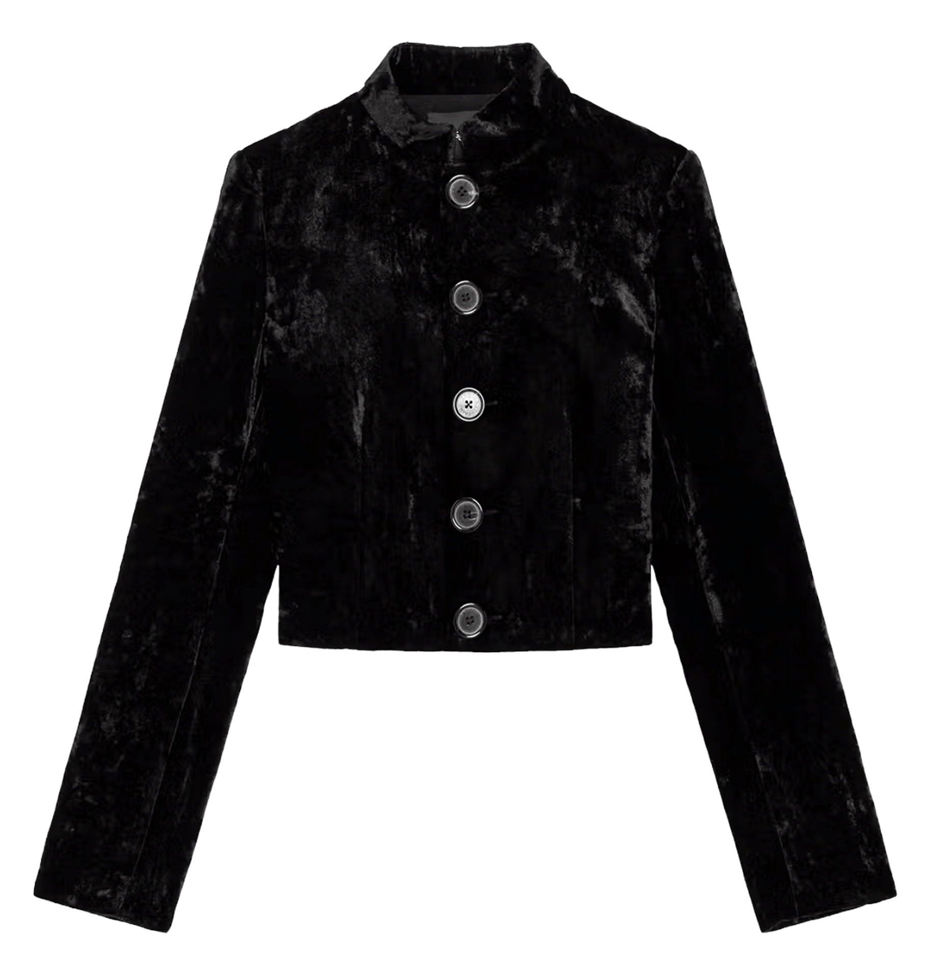 Baumwolljacke mit Stehkragen ZADIG&VOLTAIRE Schwarz