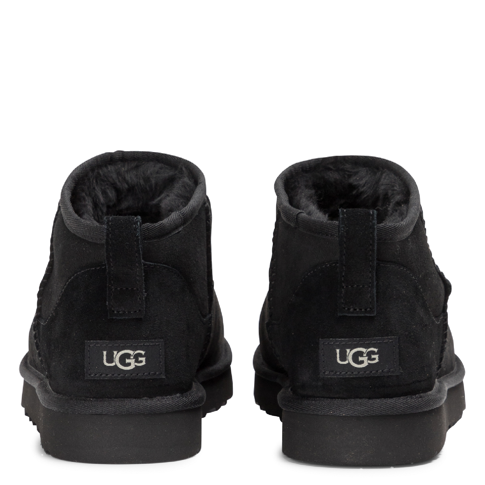 Boots en cuir velours UGG Noir
