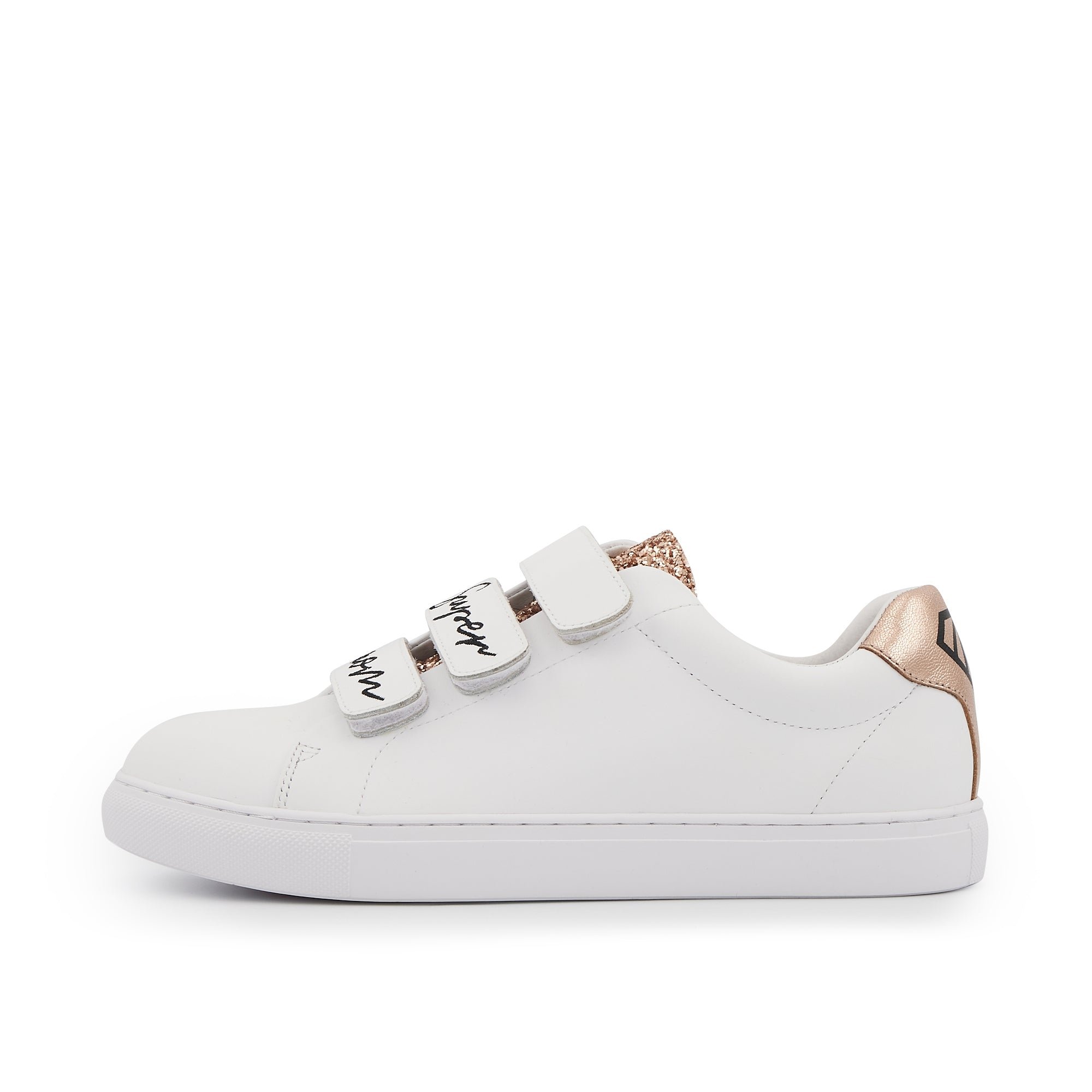 Leather sneakers BONS BAISERS PARIS White