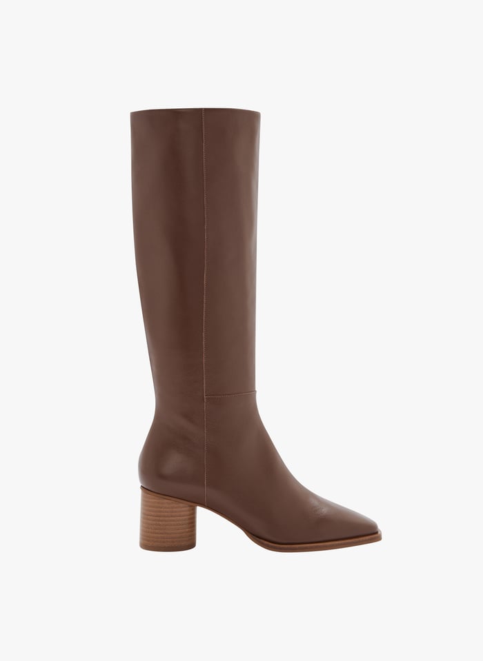 Bottes marron femme minelli hotsell