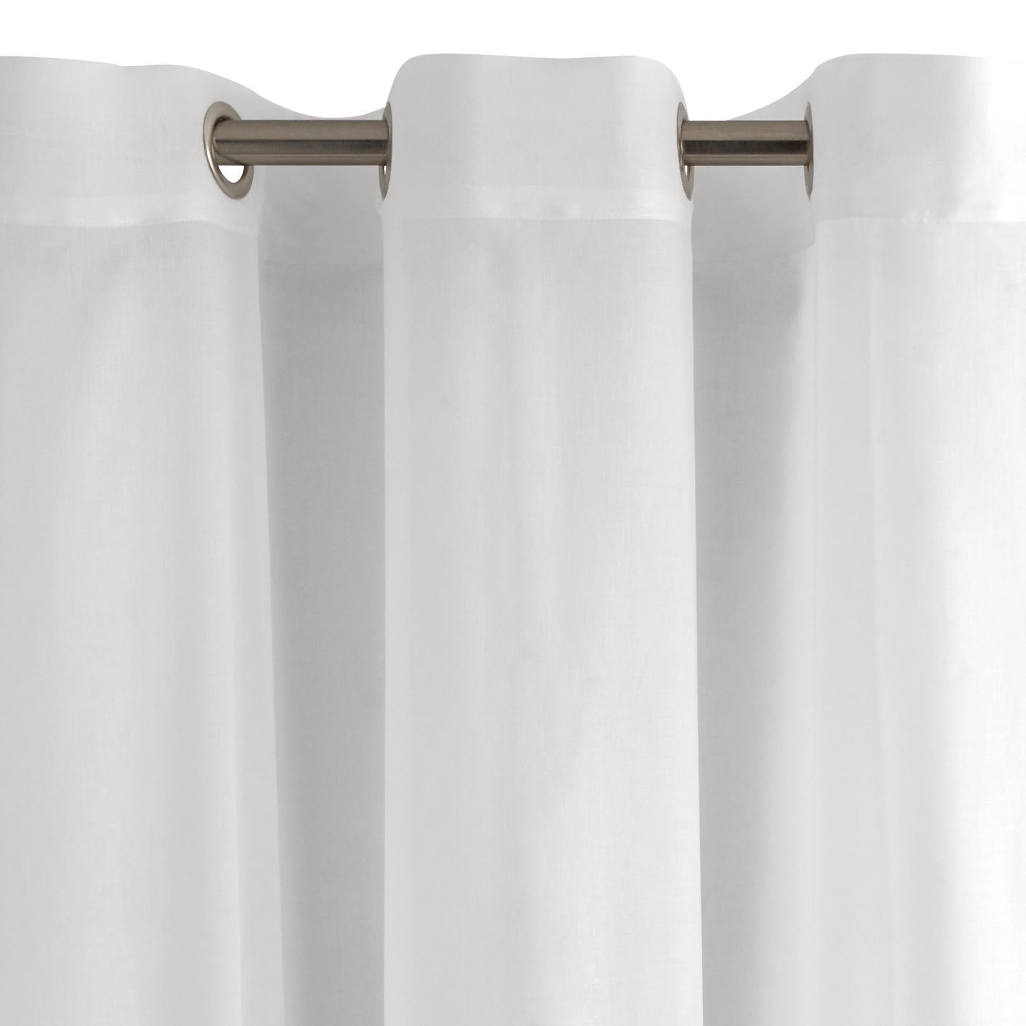 KEA - Cotton net curtain with eyelets MADURA White