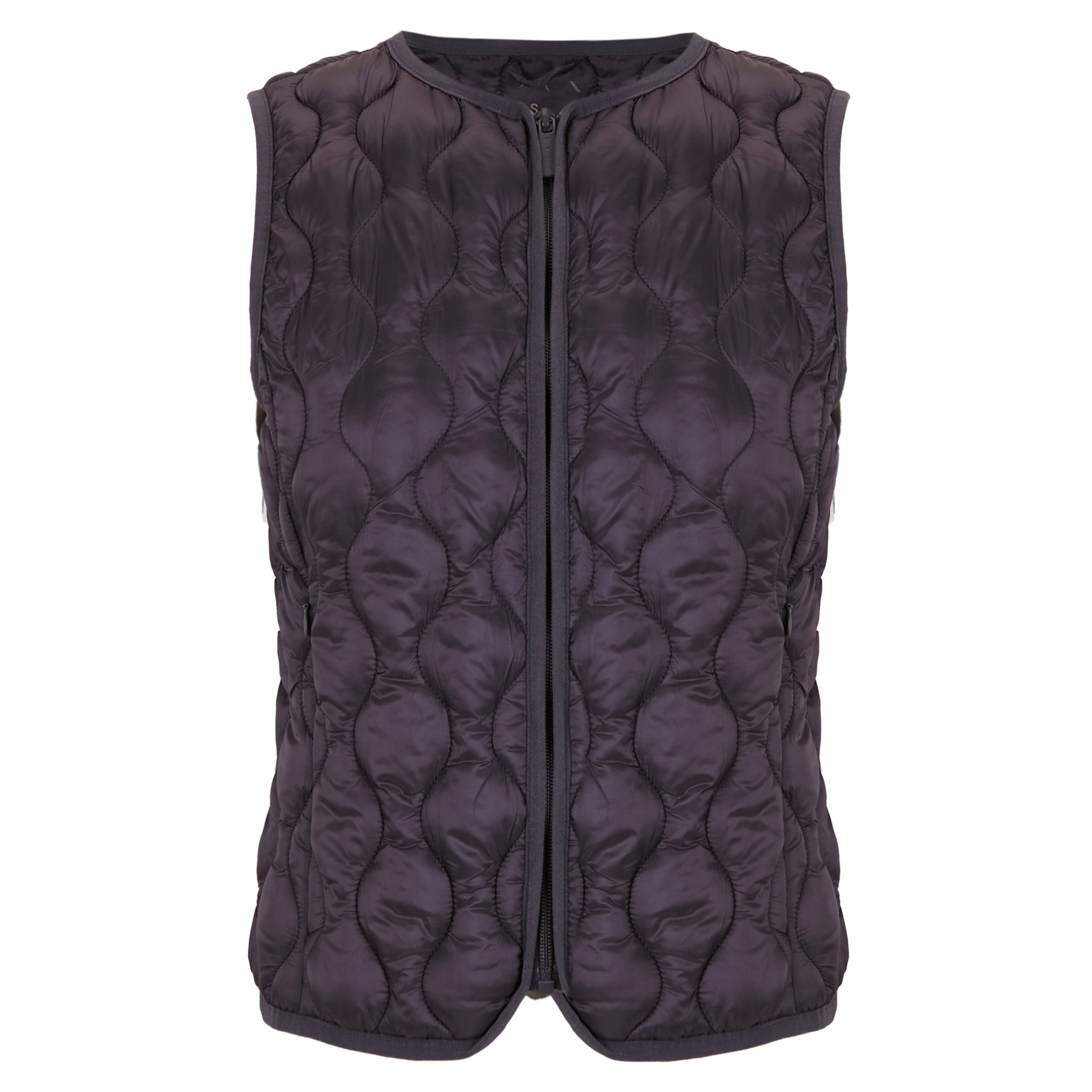 Sporty vest with zipper BORN LIVING YOGA Grey