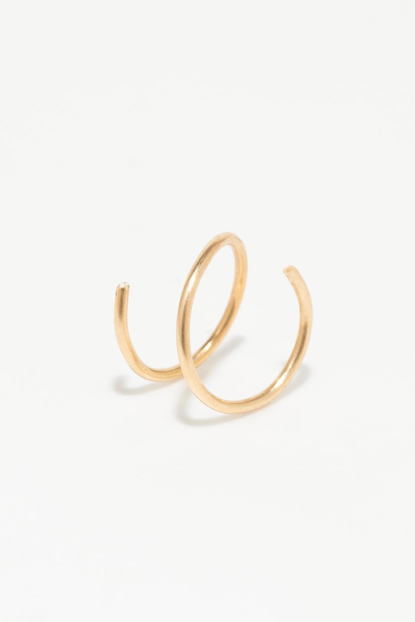 Double ring YAY Golden