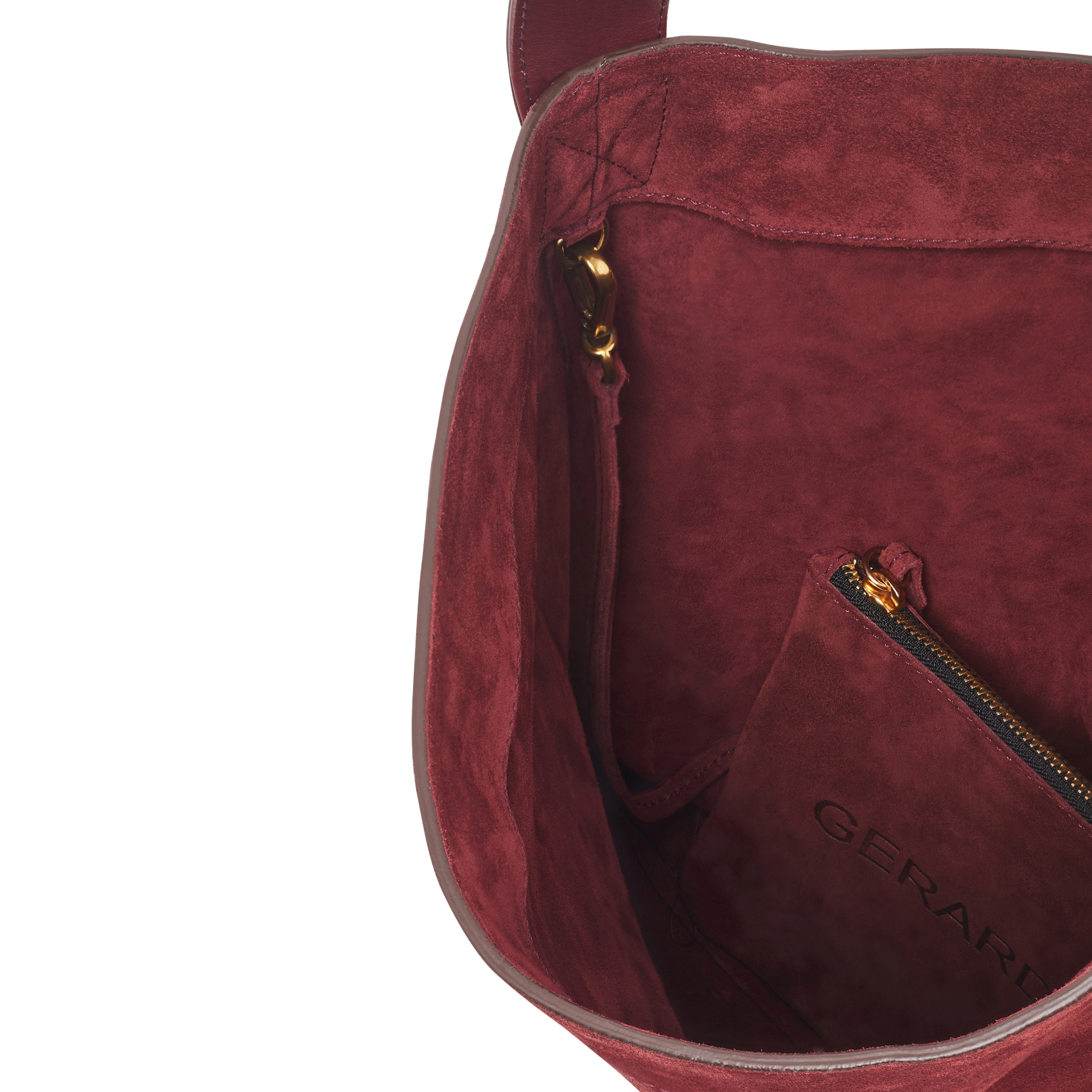 Tote bag en cuir GERARD DAREL Orange