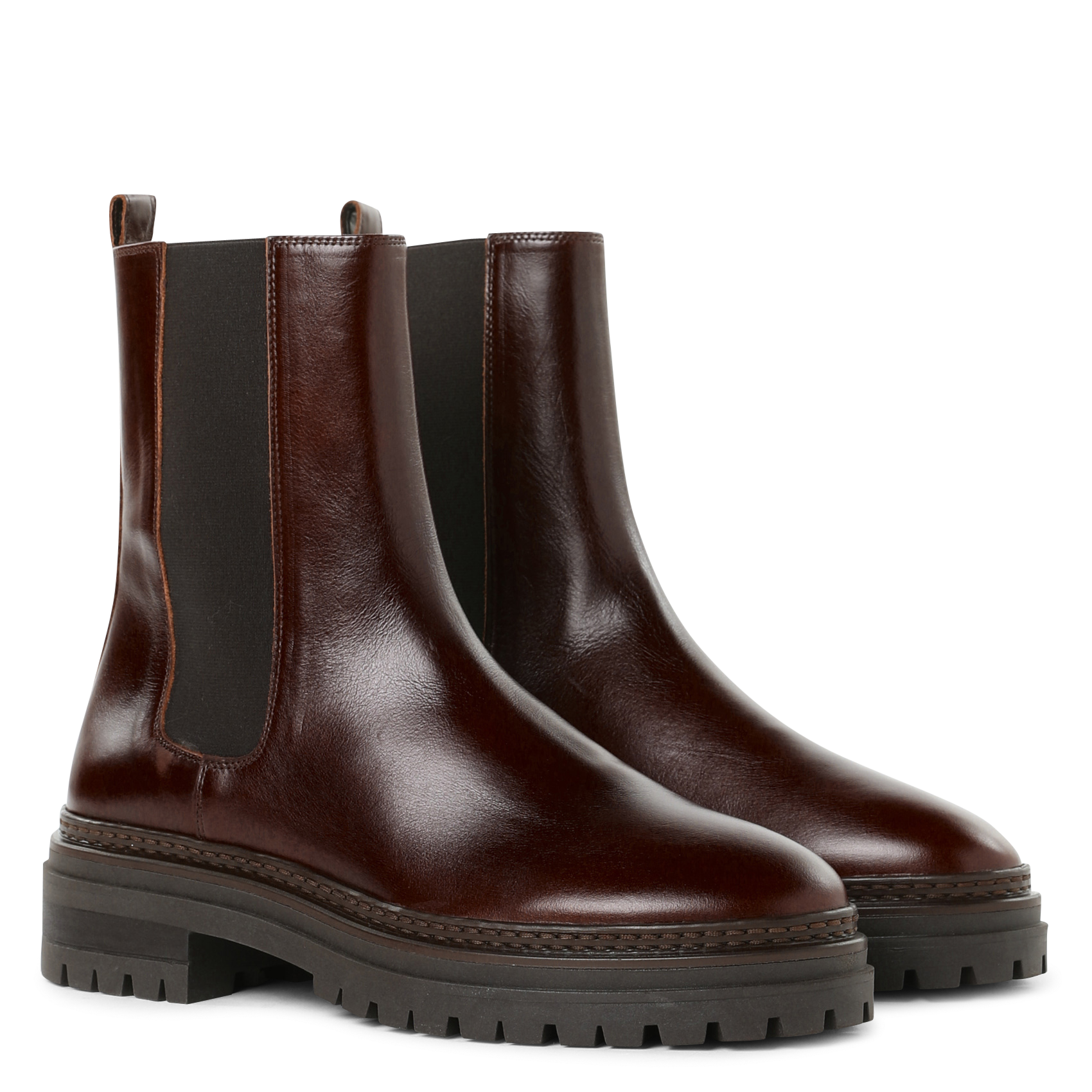 Bottines en cuir  BOBBIES Marron