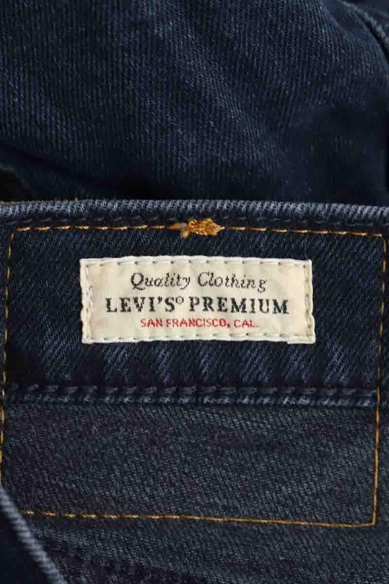 Cotton skinny jeans LEVI'S - Seconde main Blue
