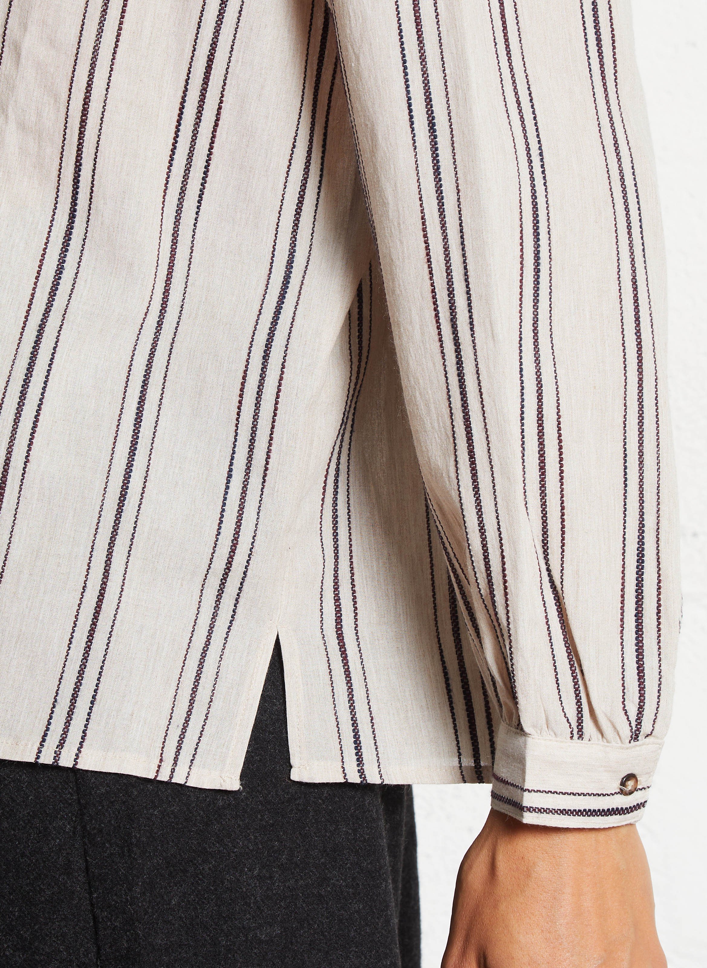 Chemise col classique  SACRECOEUR Beige