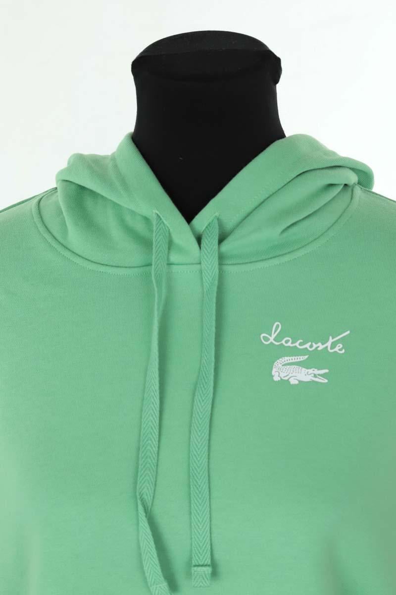 Cotton sweatshirt LACOSTE - SECONDE MAIN Green
