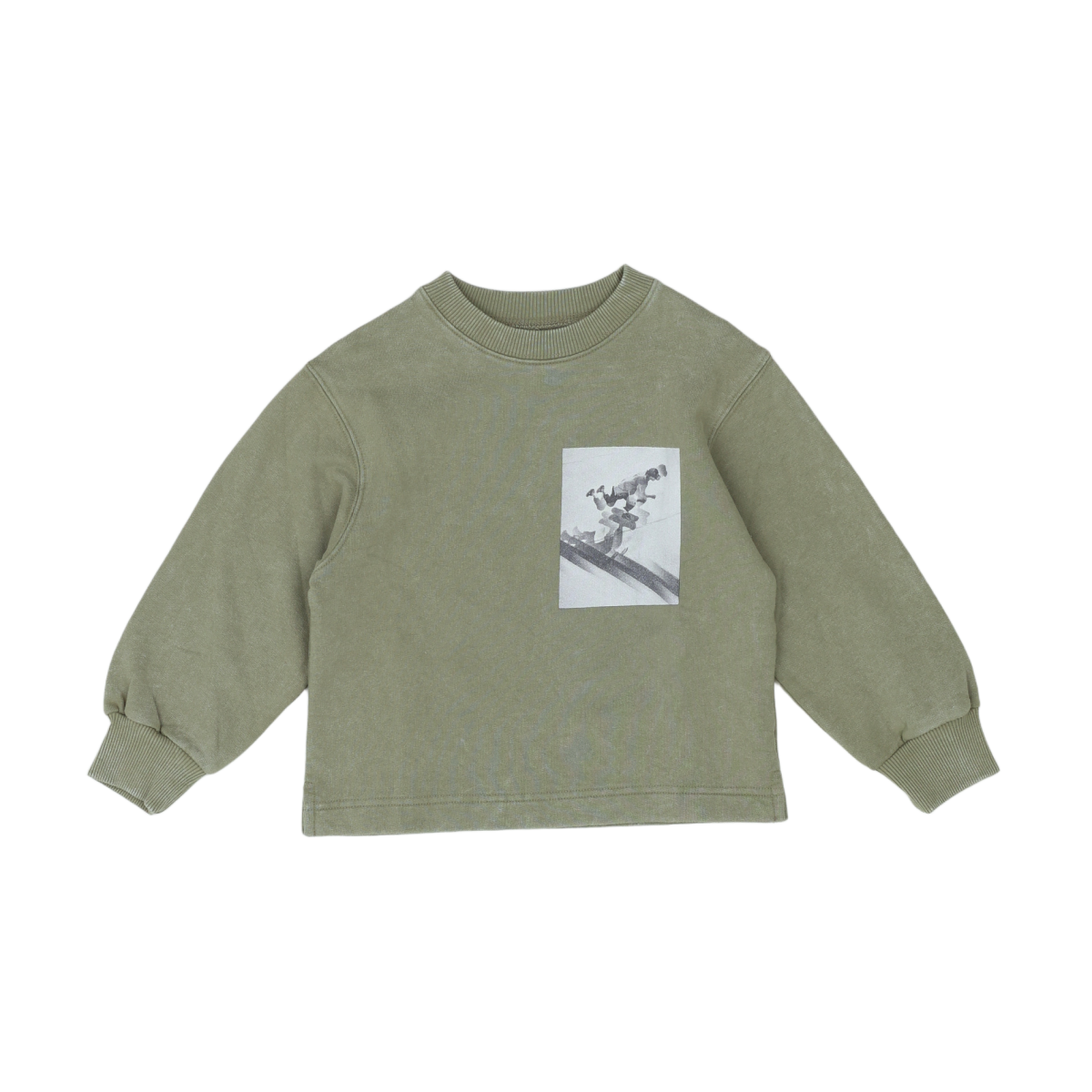 Green kids sweater - 6 years BELLEROSE - Seconde Main Green