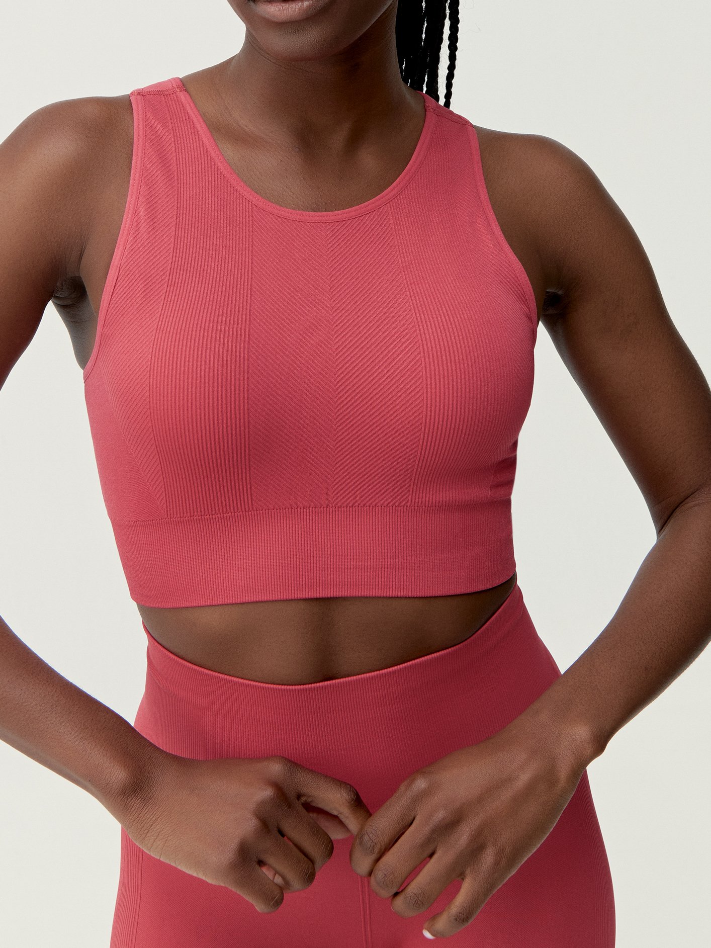 Seamless High Support Sports Bra BORN LIVING YOGA
