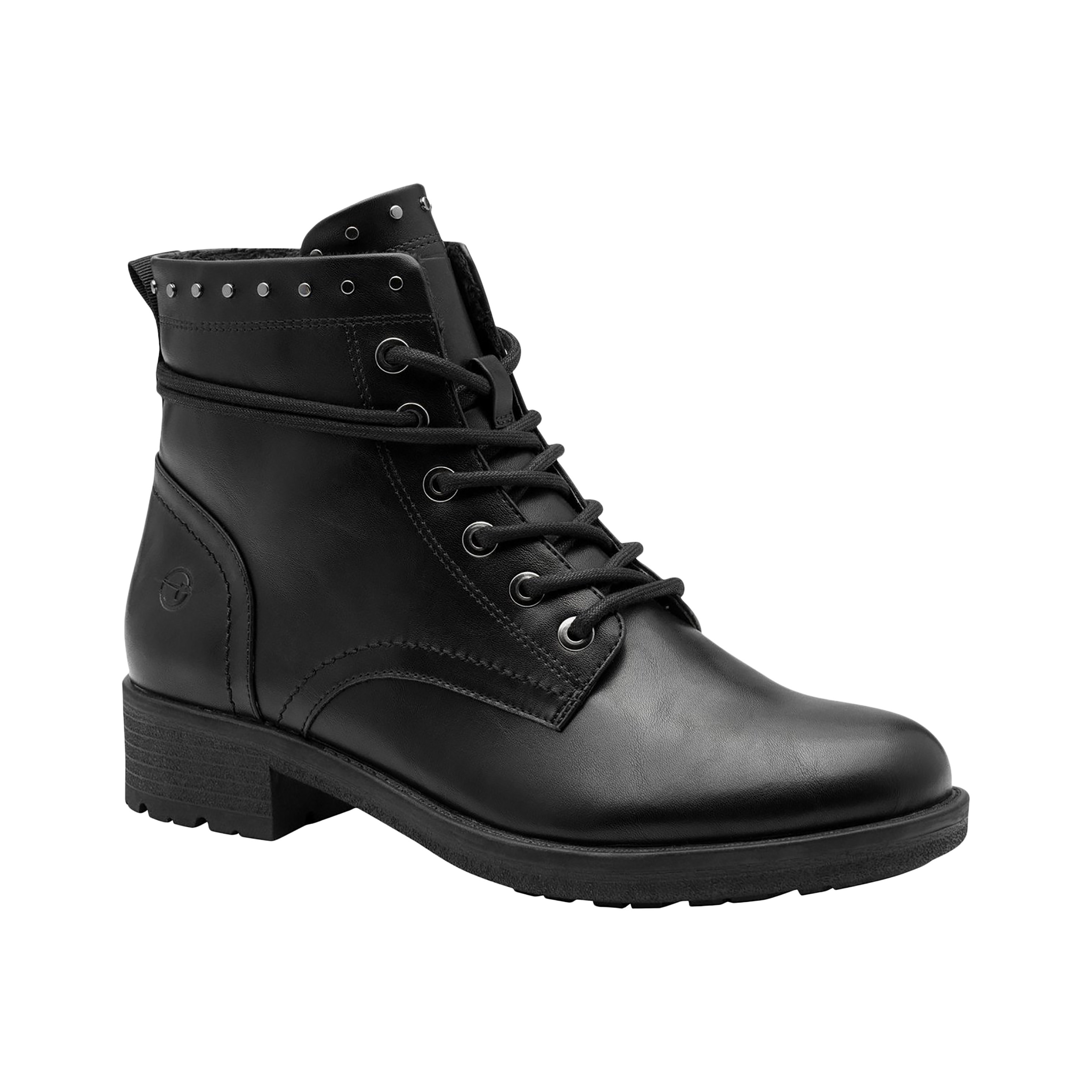 Lace-up ankle boots TAMARIS Black