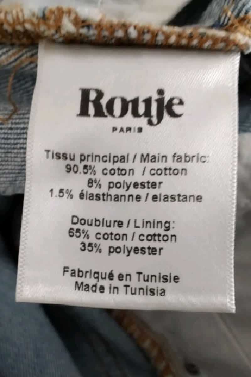 Boot-cut jeans ROUJE - Seconde Main Blue