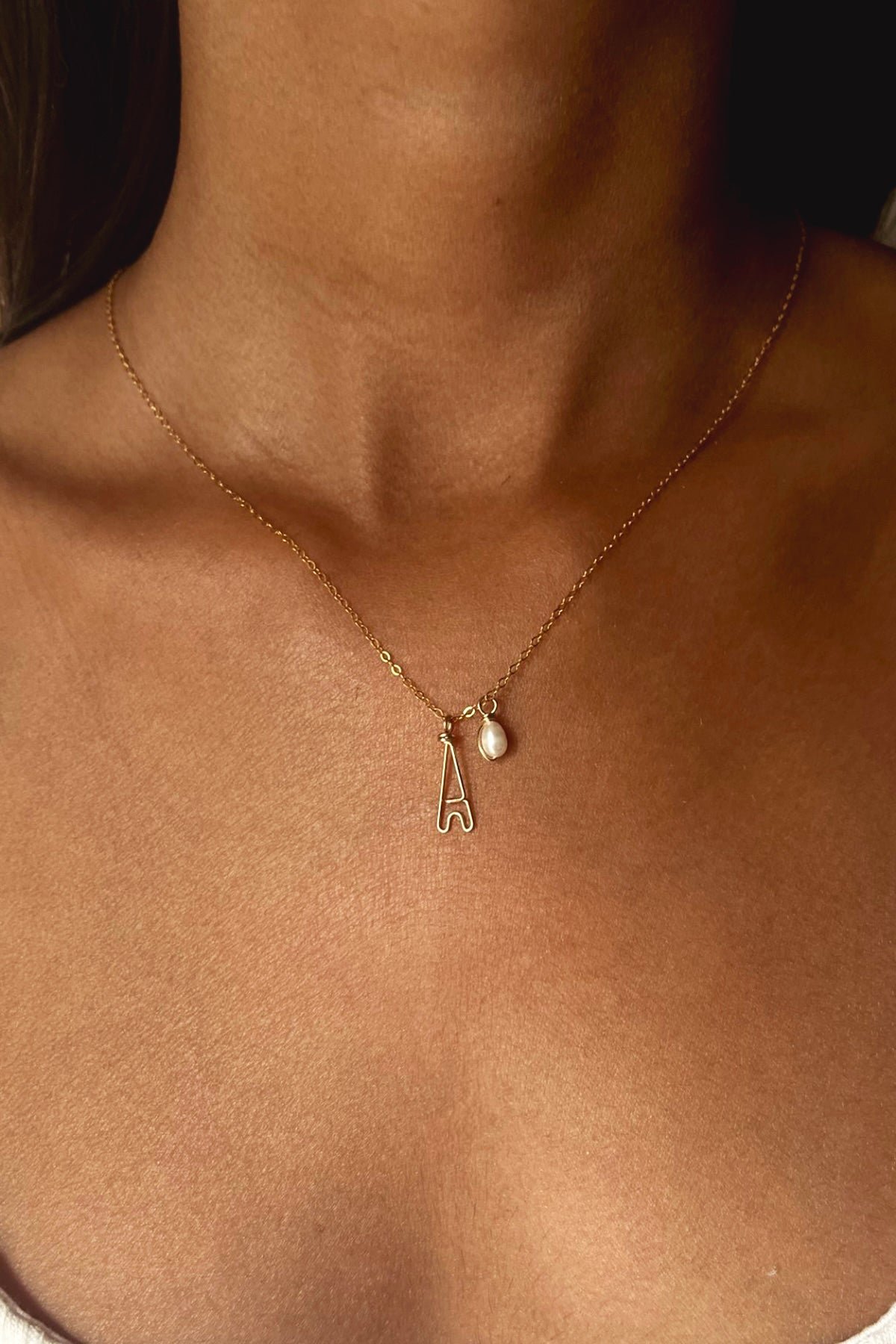 Eiffel Tower pendant Golden