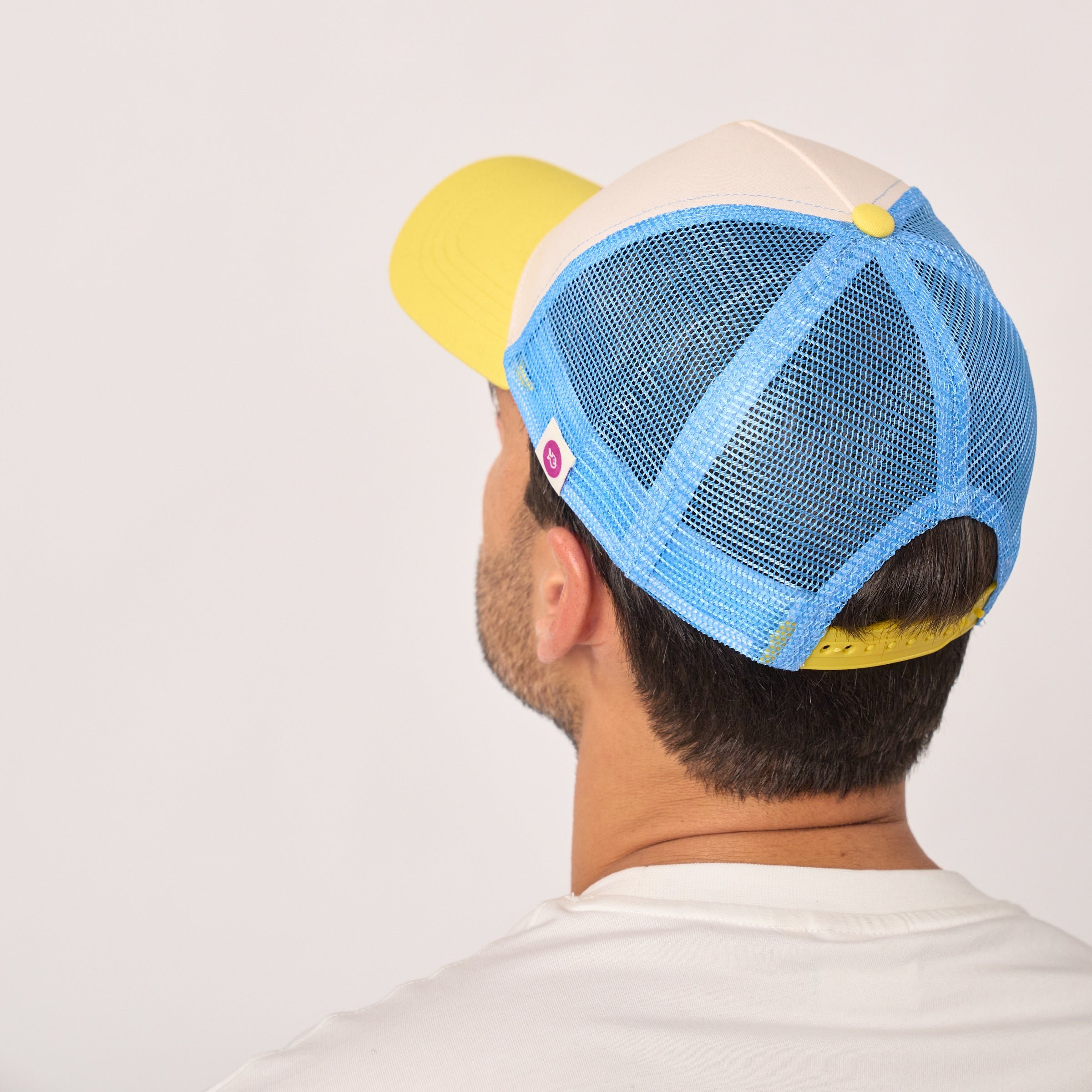 Cotton Trucker Cap Beige