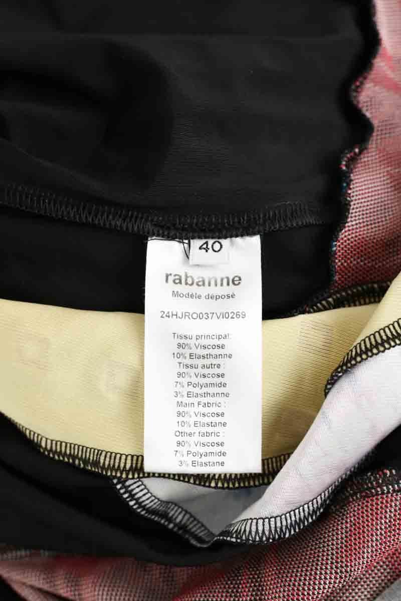 Robe PACO RABANNE - Seconde Main Noir