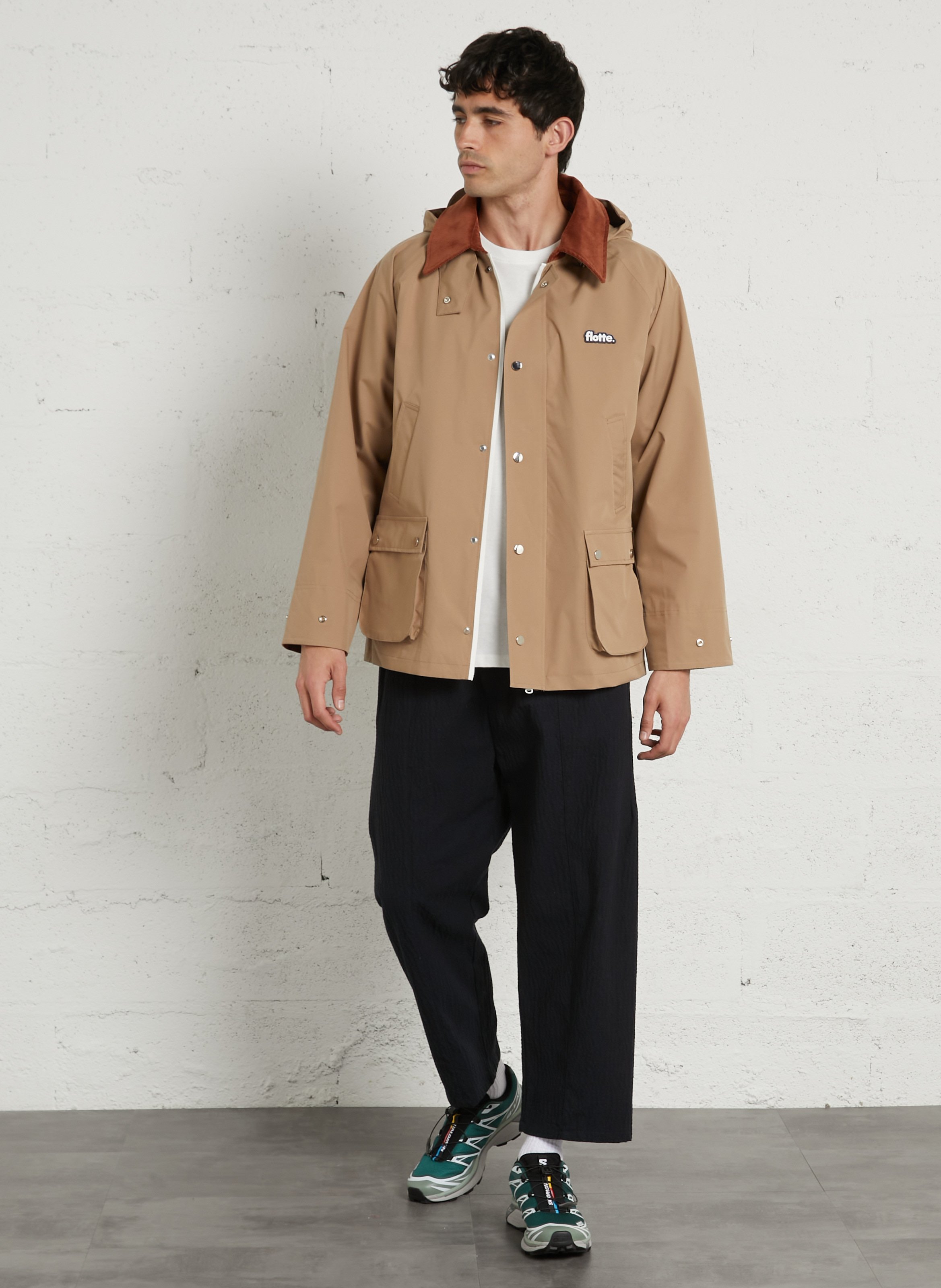 Blouson mit klassischem Kragen FLOTTE Beige