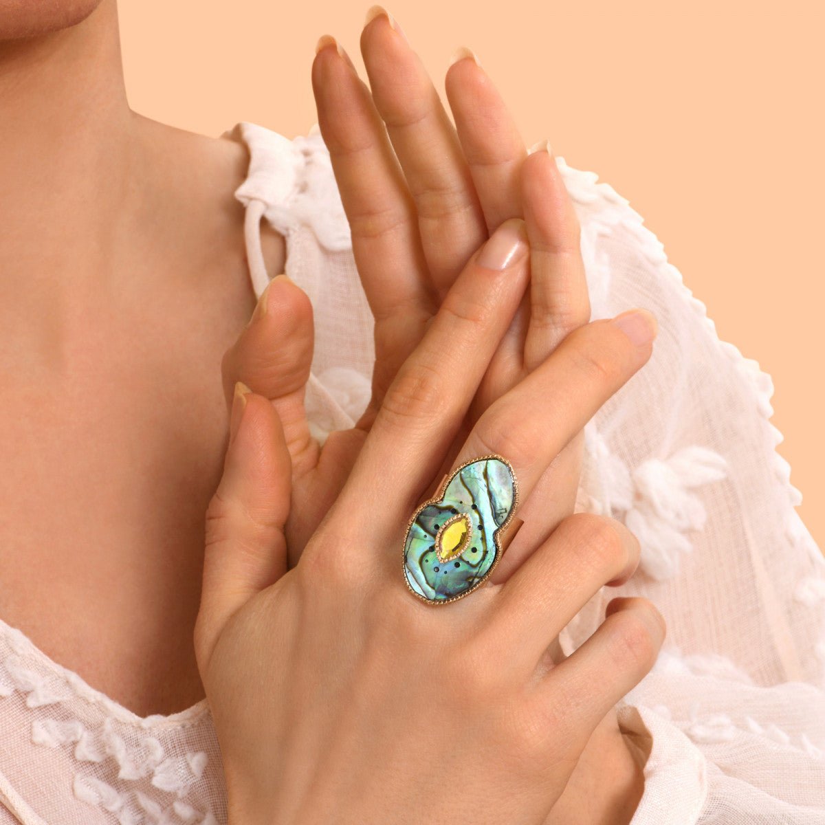 Bague   ajustable SATELLITE PARIS Bleu