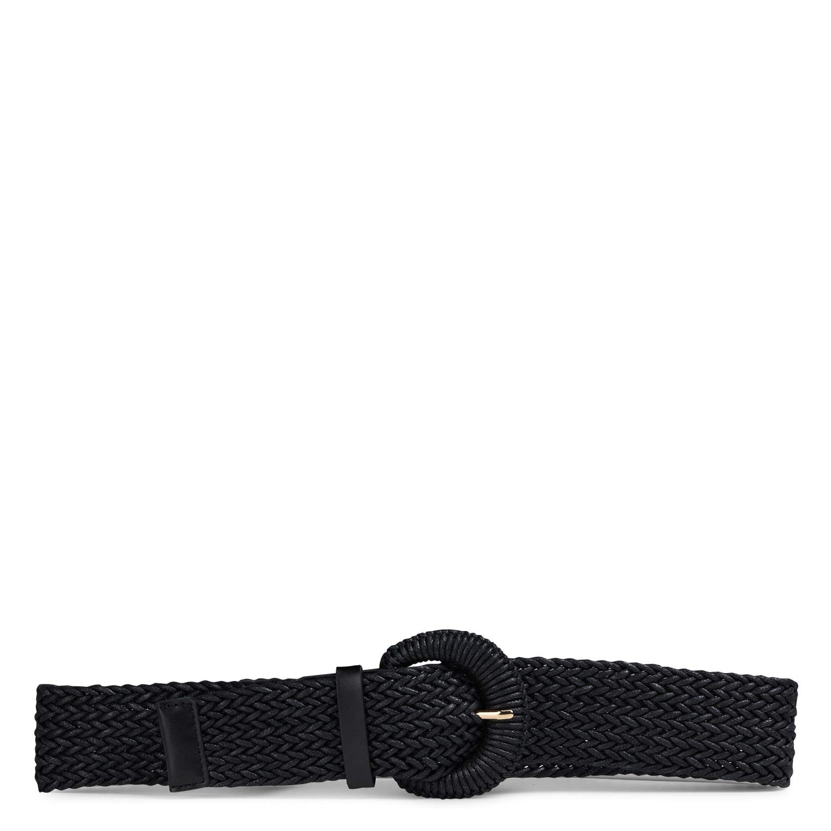 Ceinture élastiquée à boucle effet raphia LA FEE MARABOUTEE