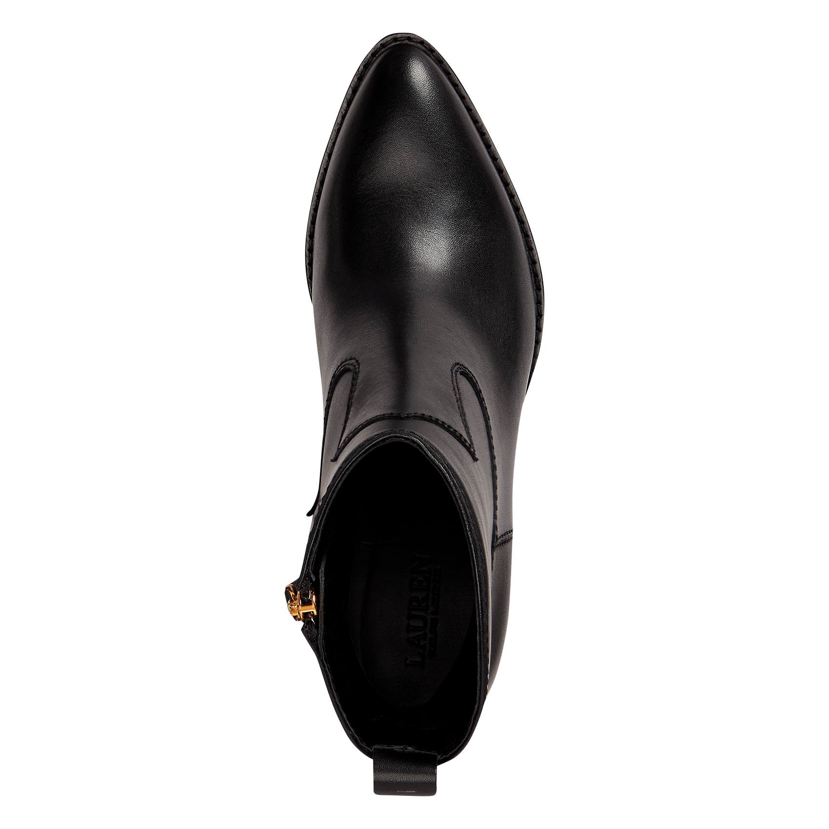 Bottines en cuir LAUREN RALPH LAUREN Noir